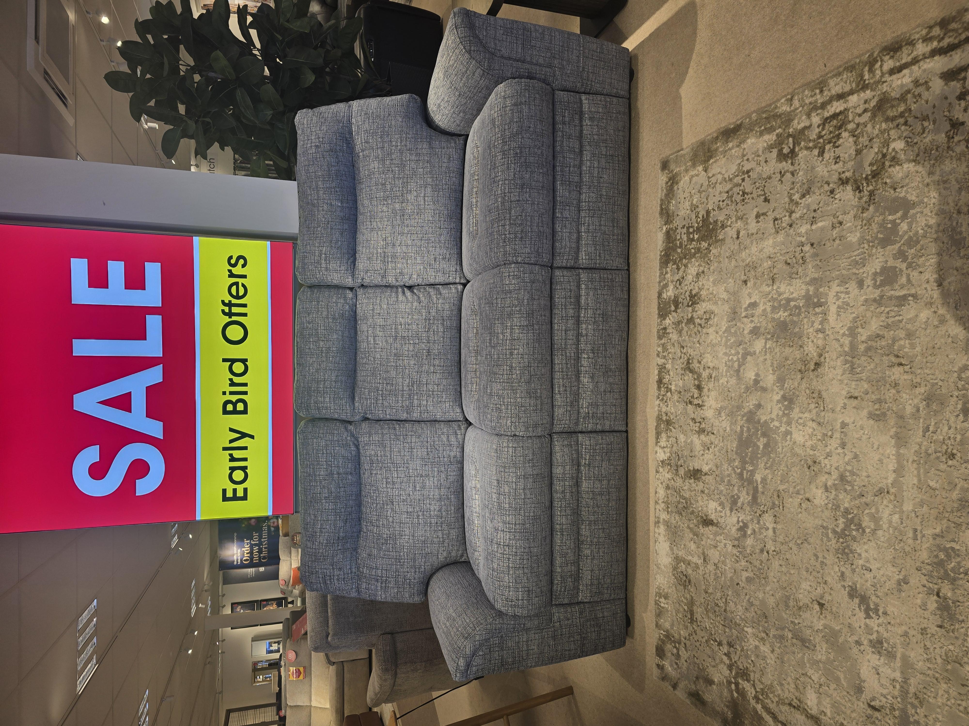 Hudson 3 seater in  on Furniture Village