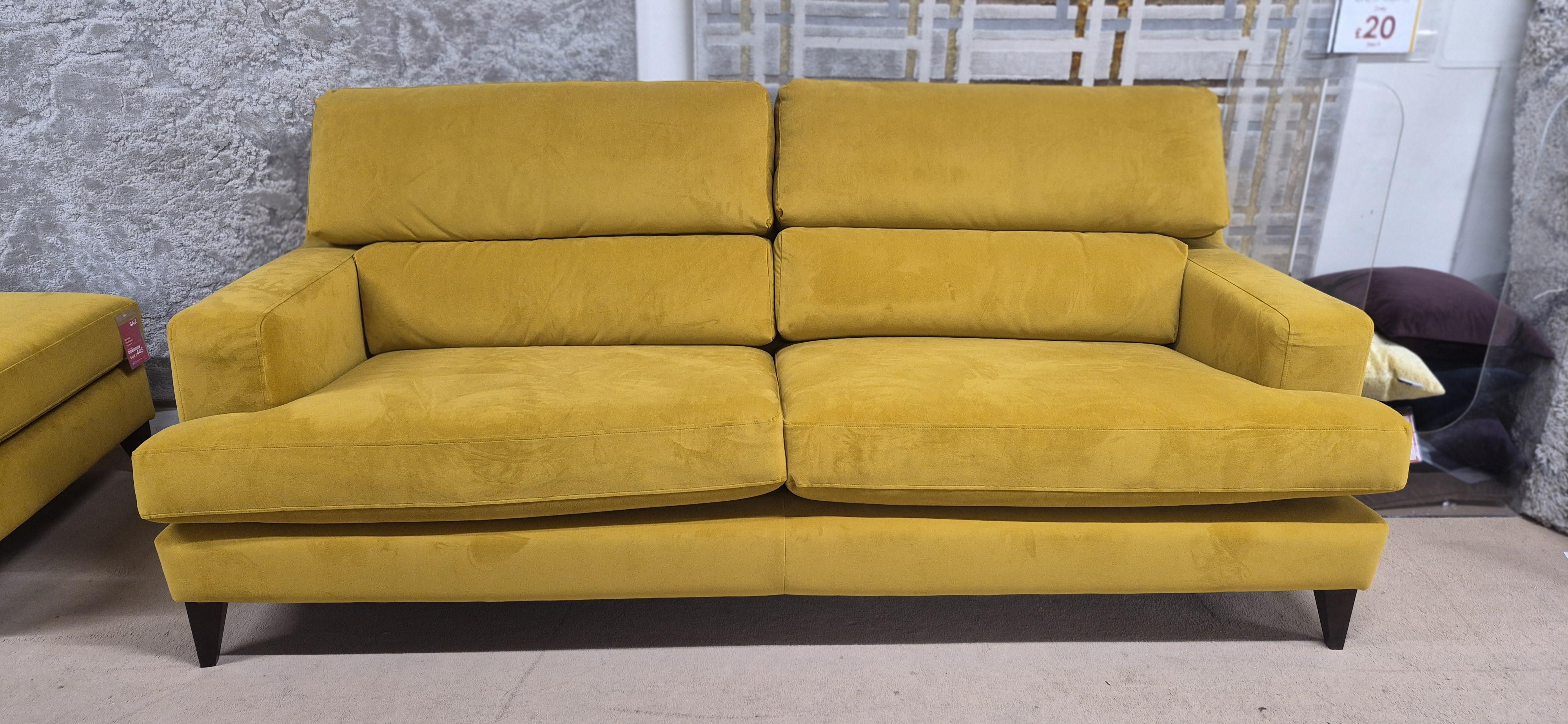 Romilly 4 seater and footstool in  on Furniture Village
