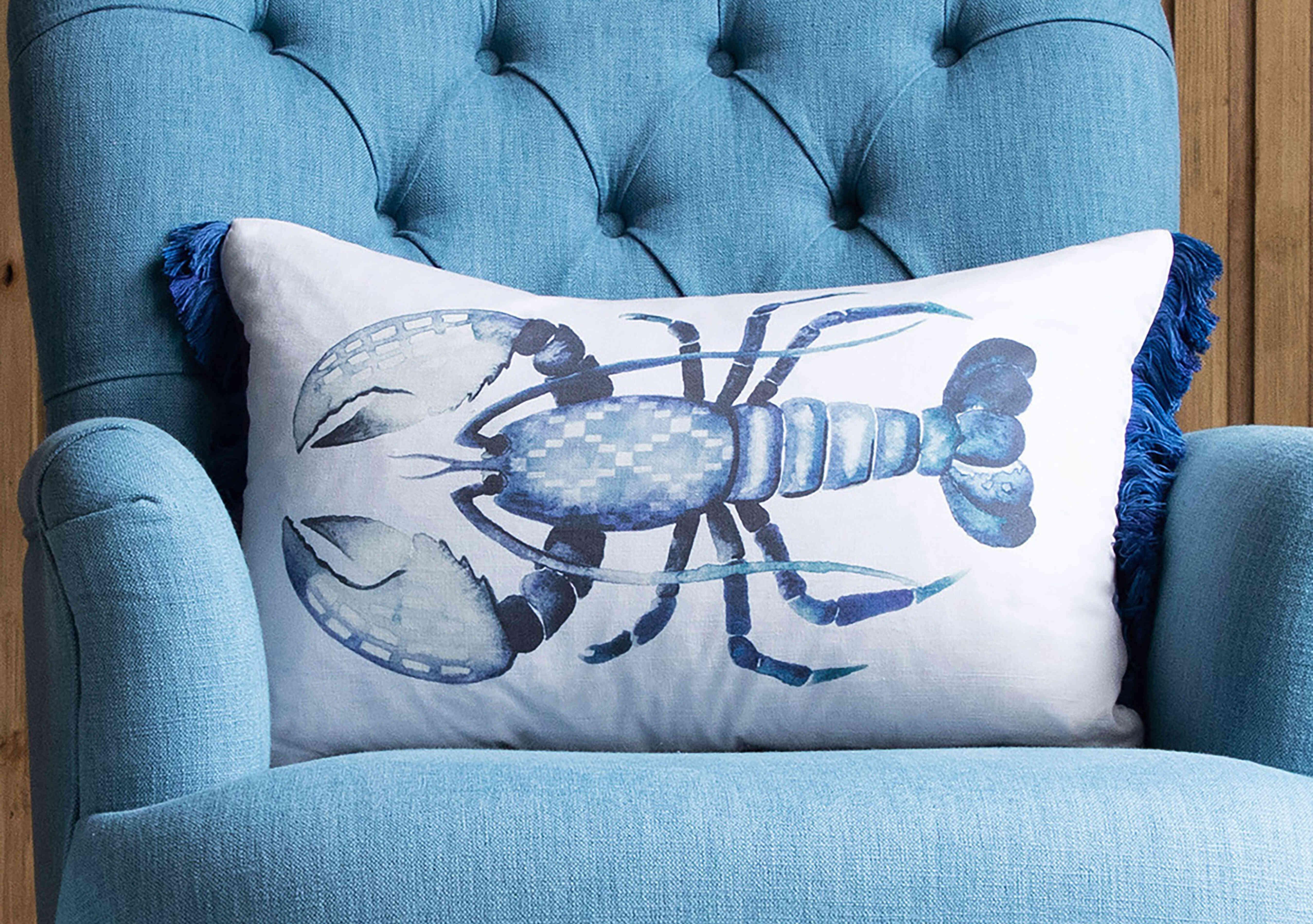 Gerroa Coastal Cushion in  on Furniture Village
