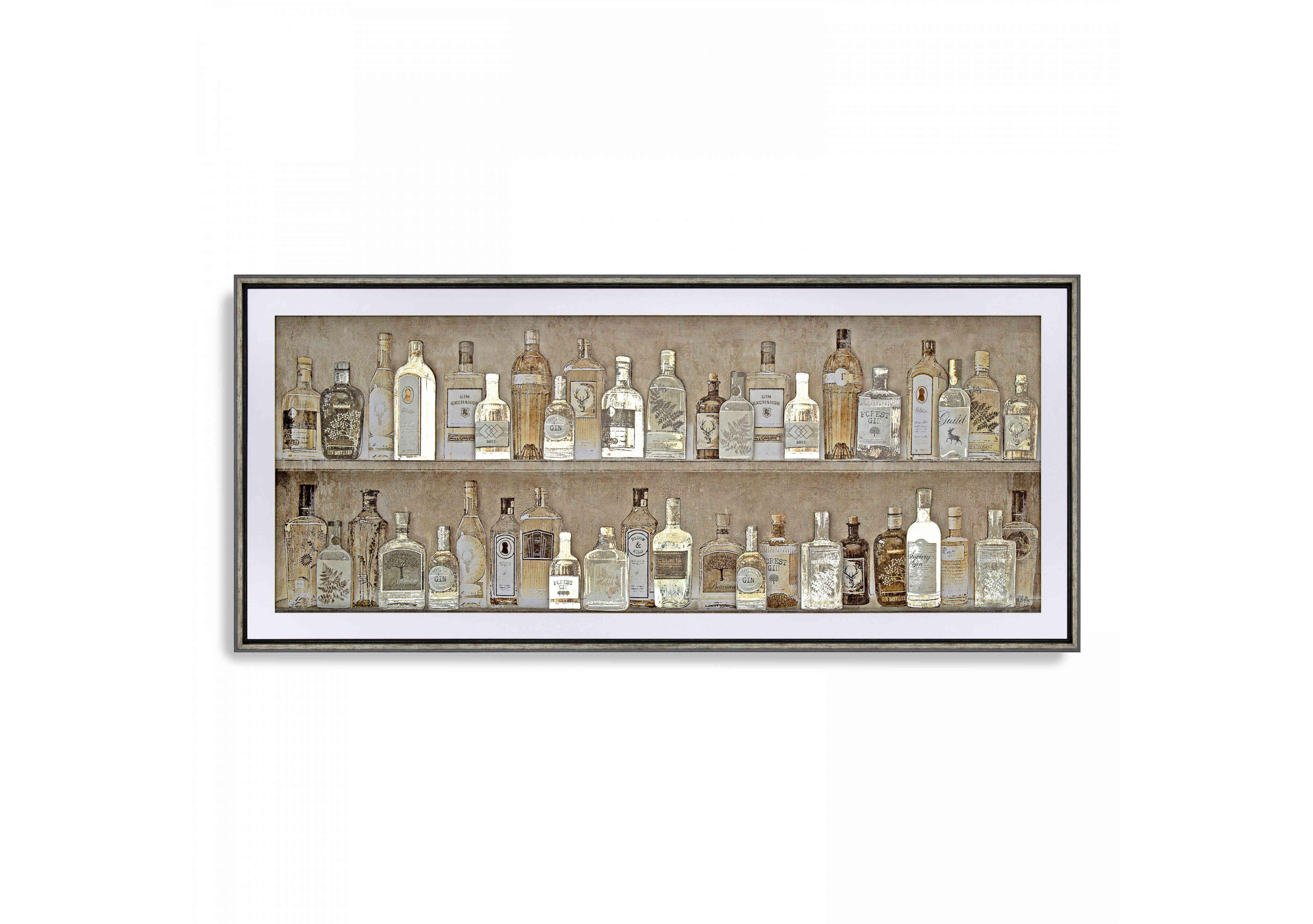 Gin Collection Framed Picture in  on Furniture Village