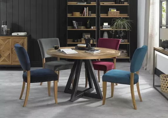 Globe Round Dining Table Furniture Village