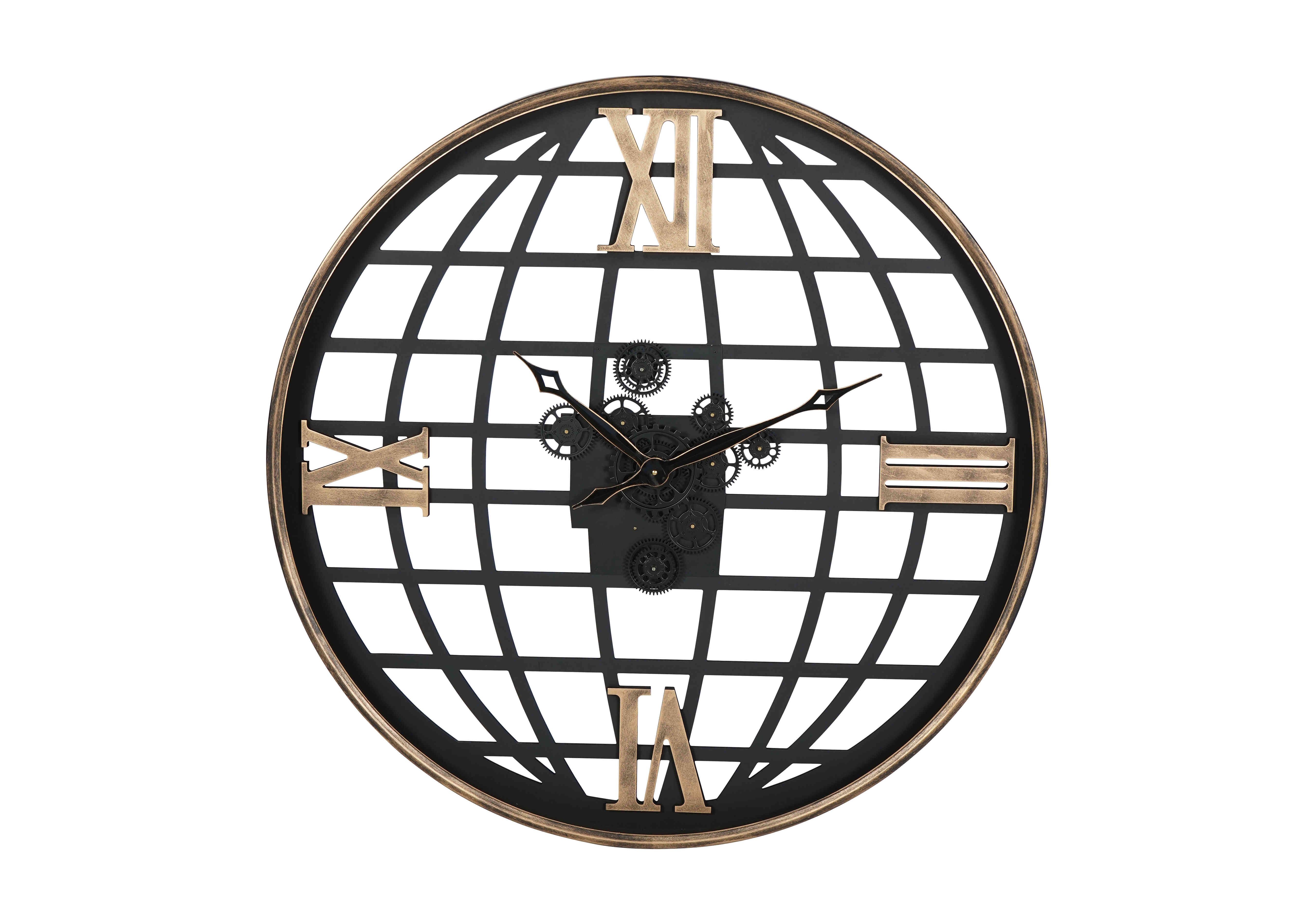 Globe Wall Clock in  on Furniture Village
