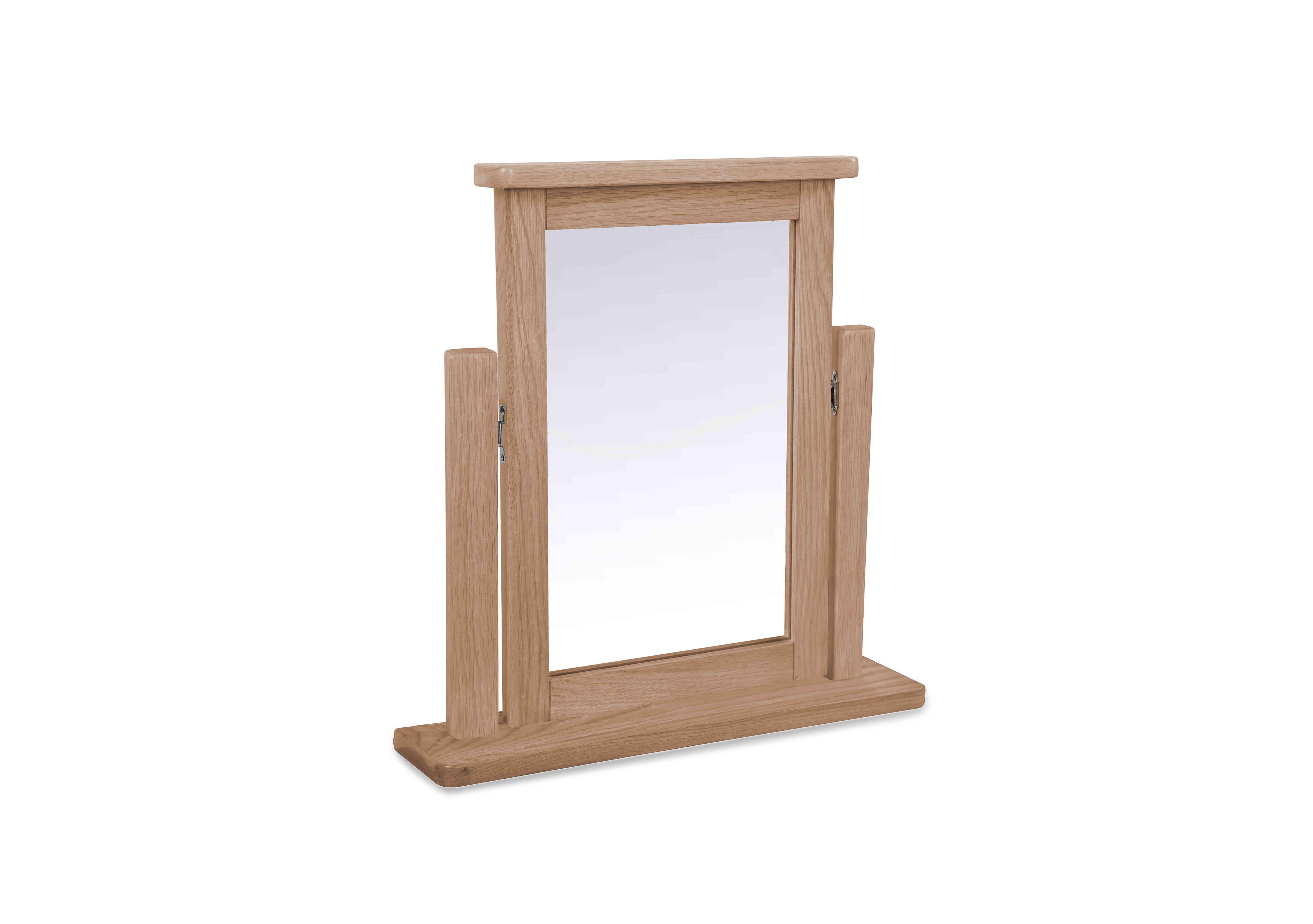 Grace Oak Dressing Table Mirror in  on Furniture Village