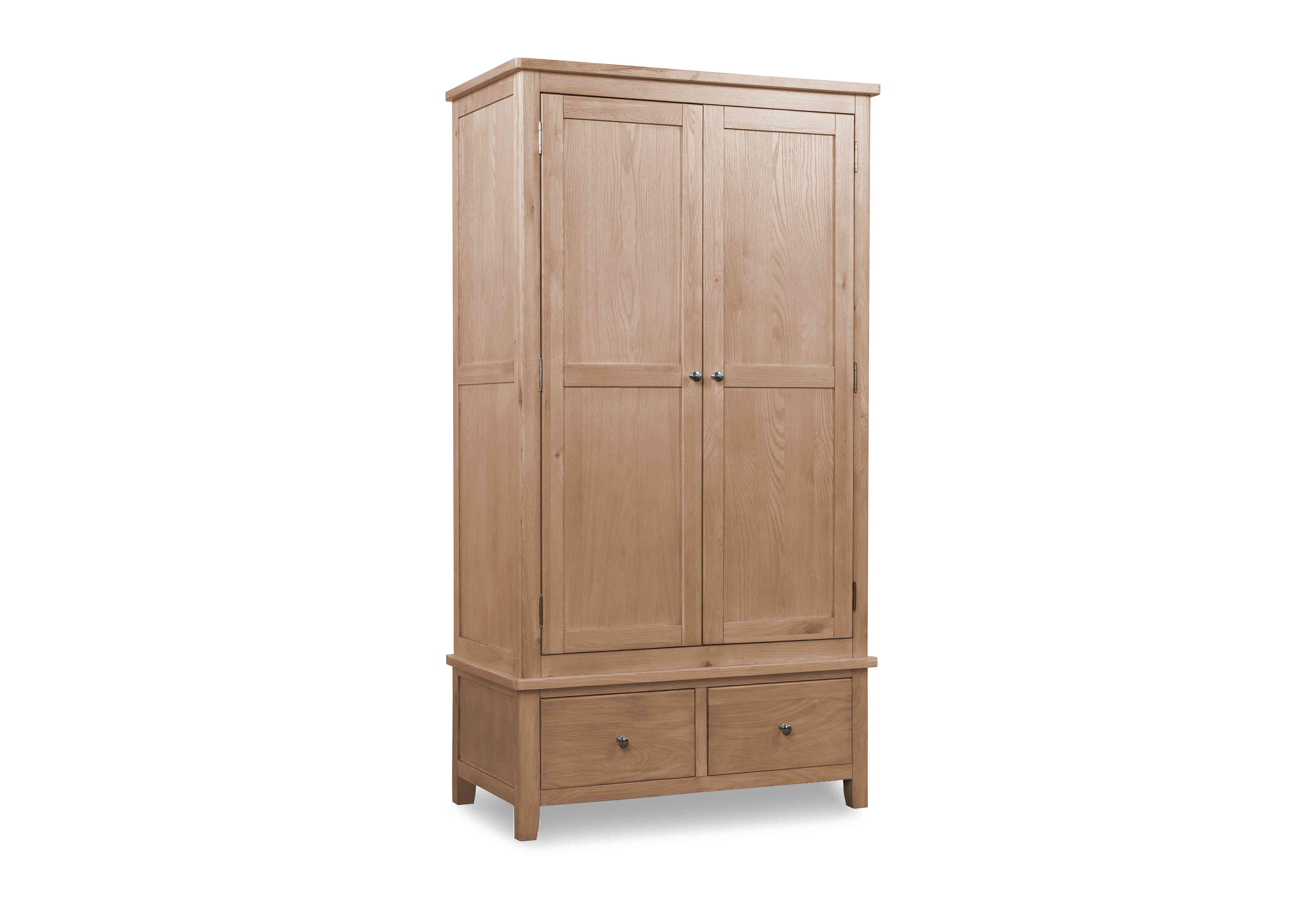 Grace Oak Gents Wardrobe in  on Furniture Village