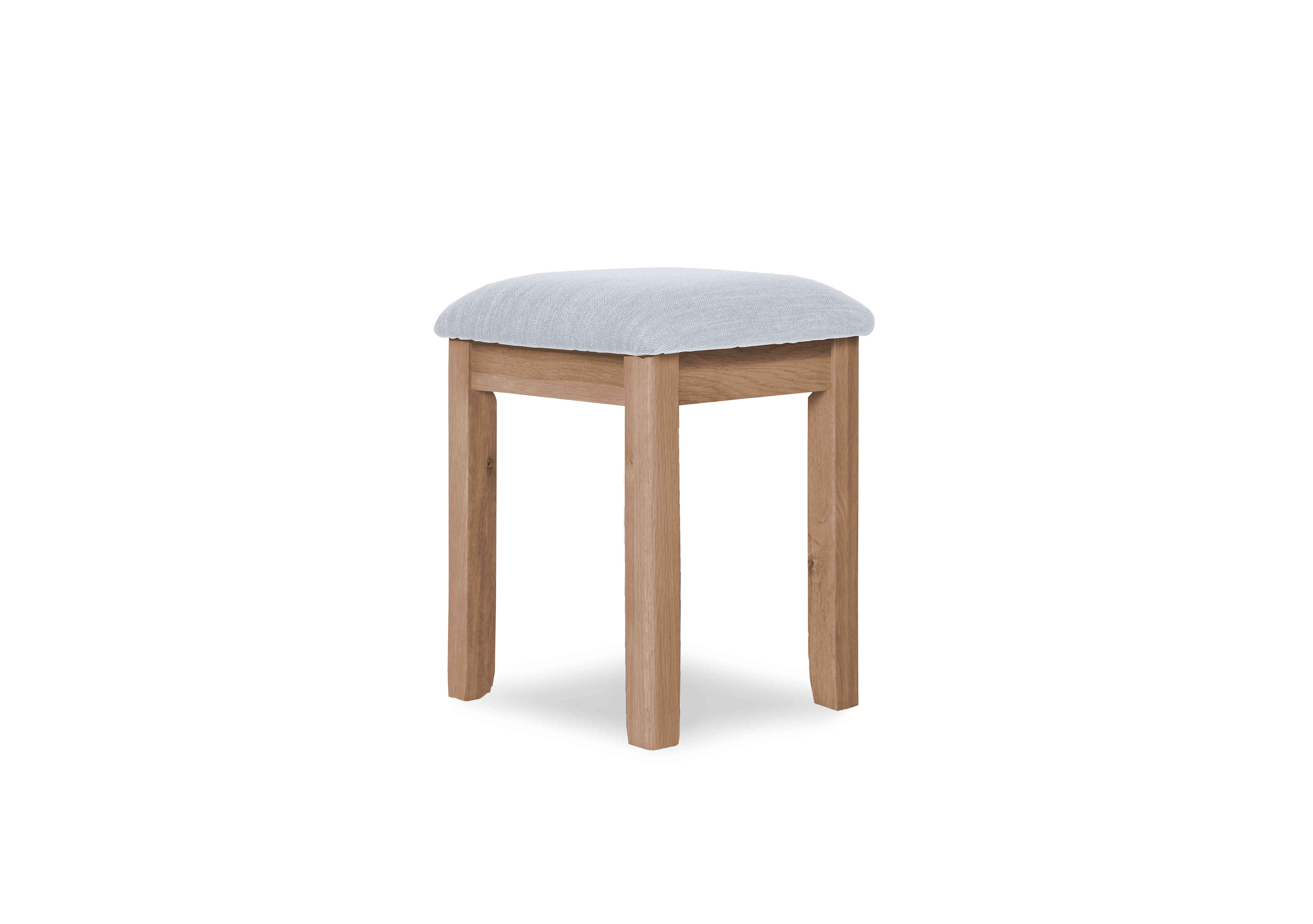 Grace Oak Dressing Table Stool in  on Furniture Village