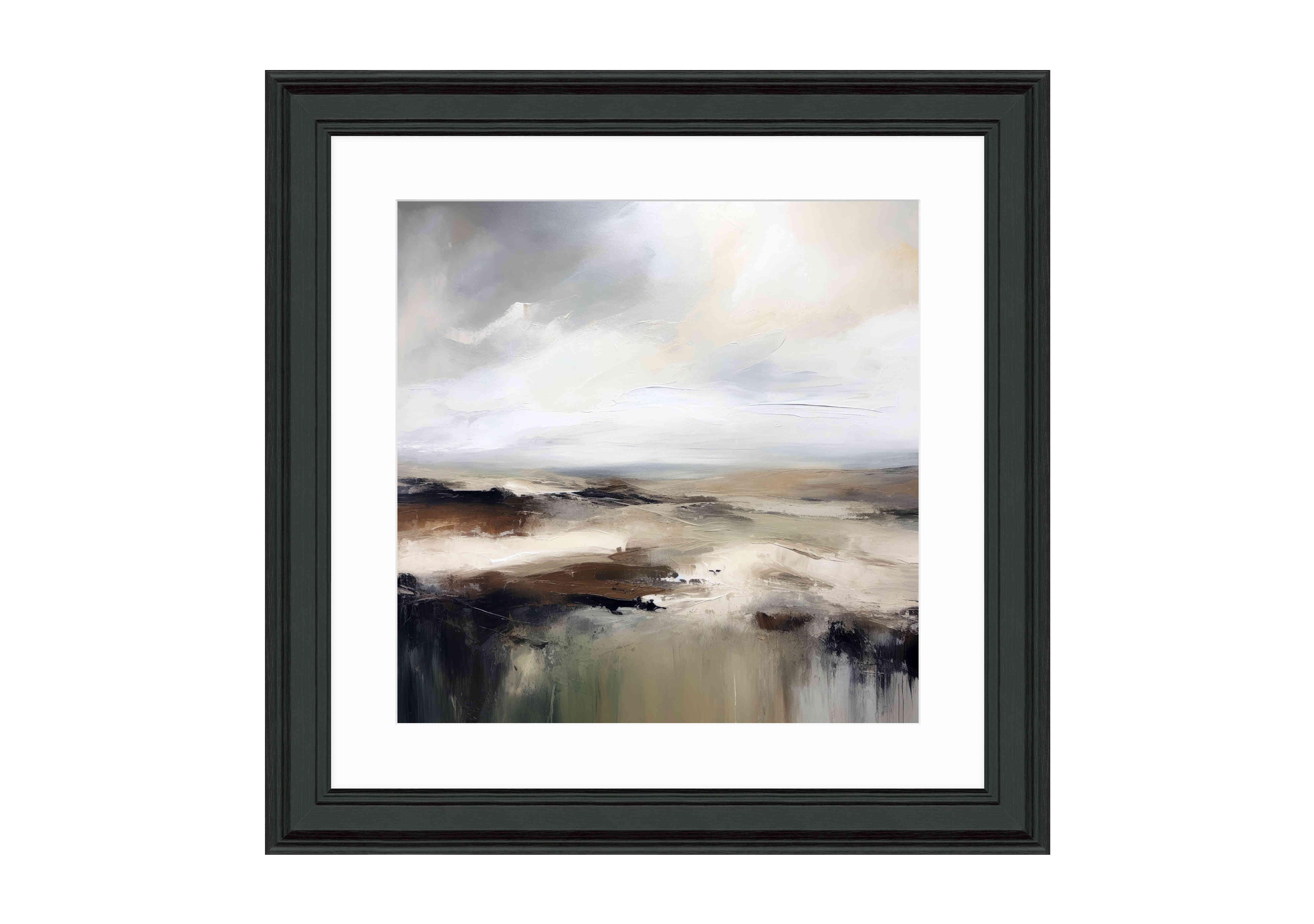 Grey Horizons I Framed Picture in  on Furniture Village