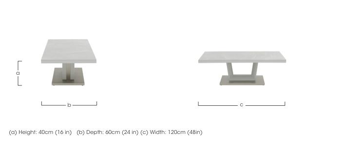 Grigio Coffee Table in  on Furniture Village