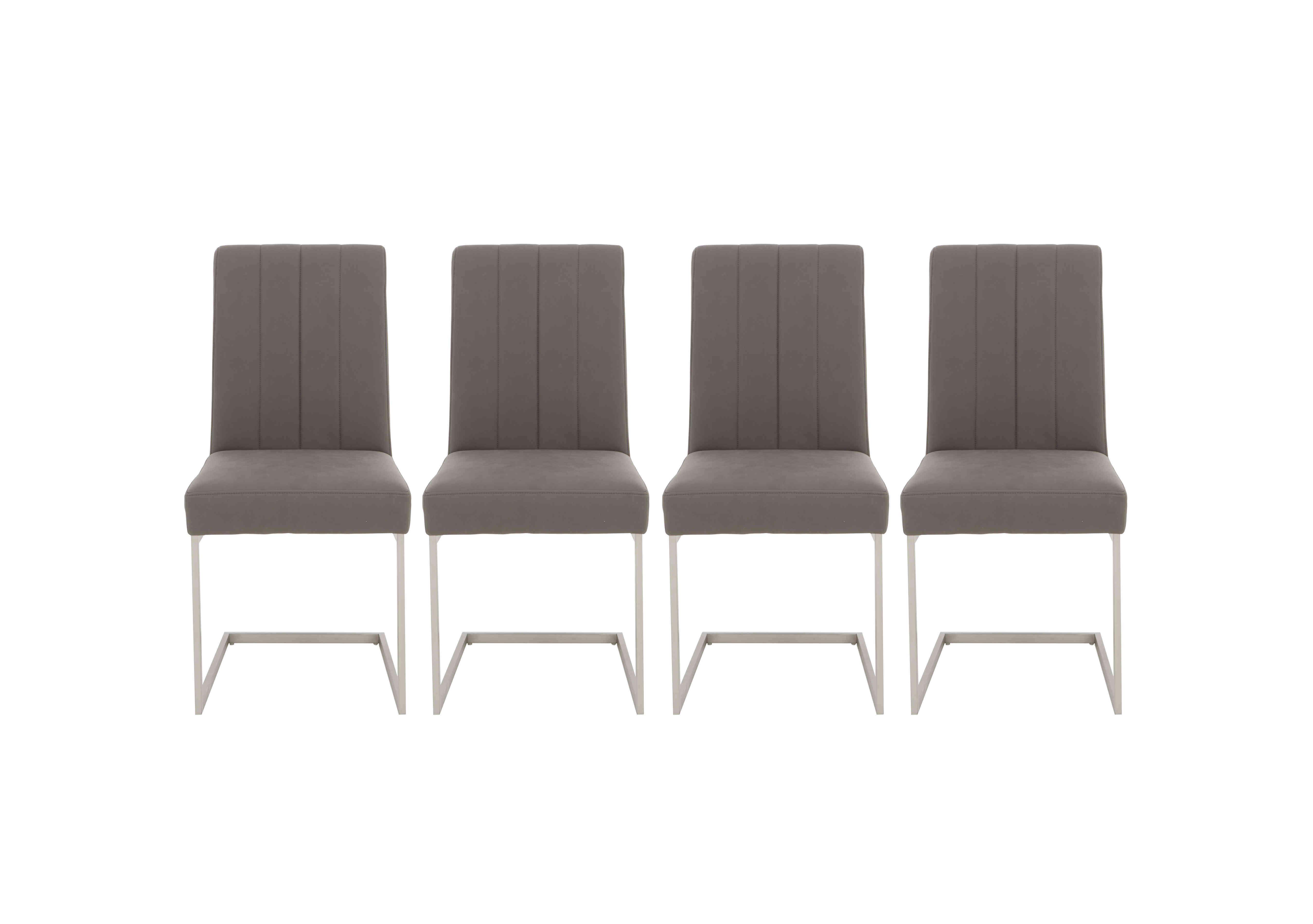 Grigio Set of 4 Dining Chairs in  on Furniture Village