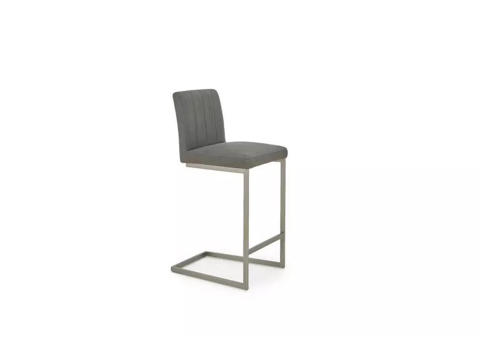Grigio Set of 4 Fixed Bar Stools