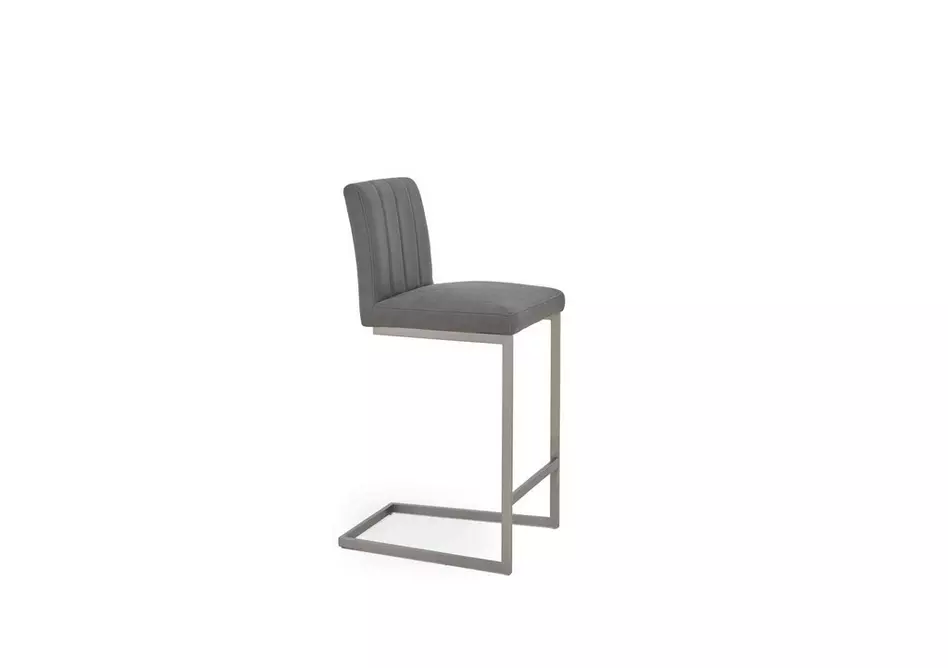 Grigio Set of 4 Fixed Bar Stools
