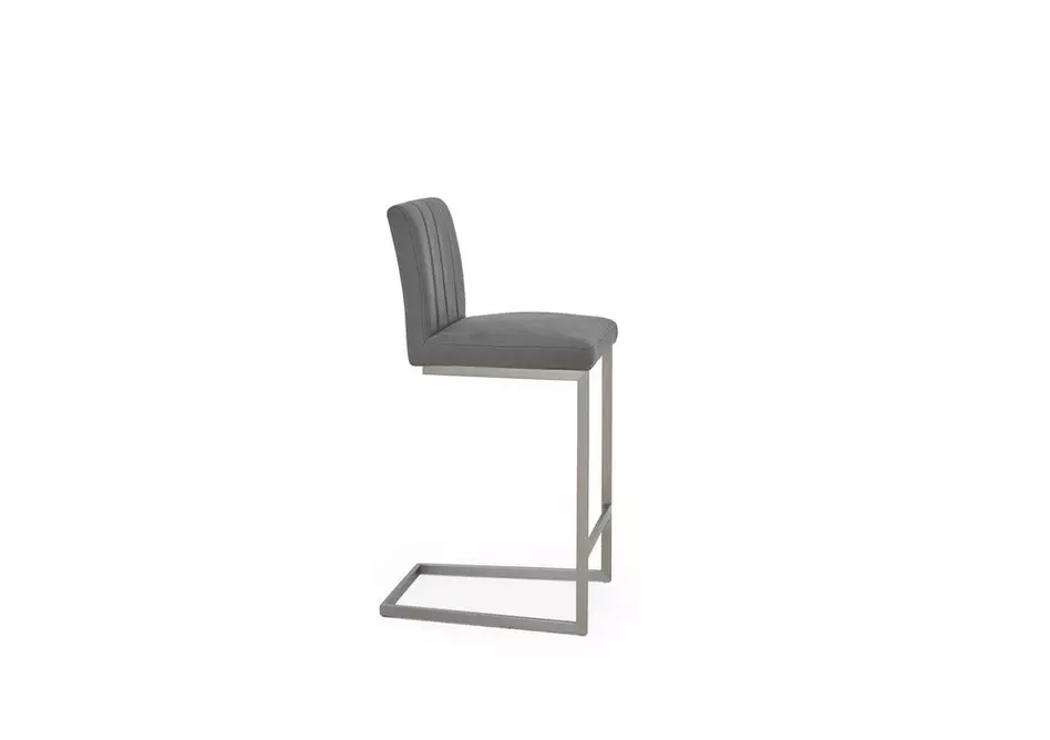 Grigio Set of 4 Fixed Bar Stools