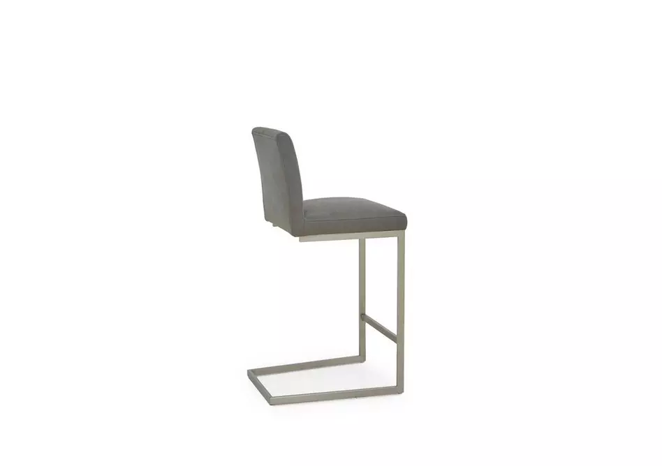 Grigio Set of 4 Fixed Bar Stools