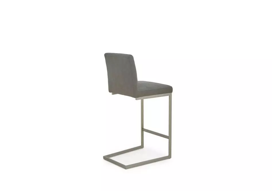 Grigio Set of 4 Fixed Bar Stools