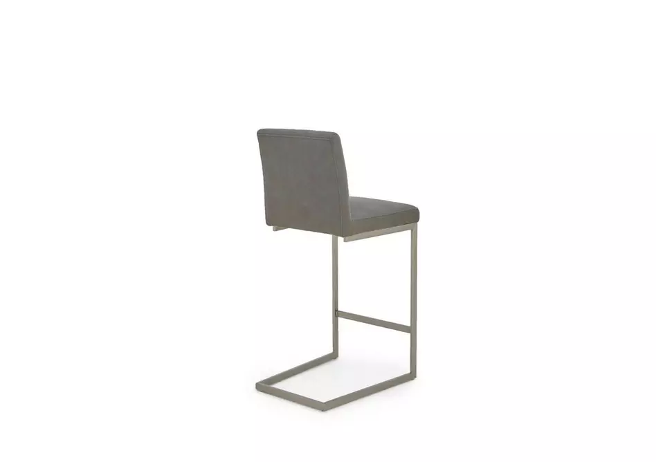 Grigio Set of 4 Fixed Bar Stools