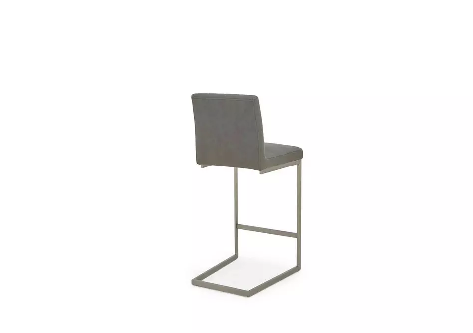 Grigio Set of 4 Fixed Bar Stools