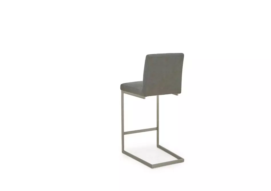 Grigio Set of 4 Fixed Bar Stools