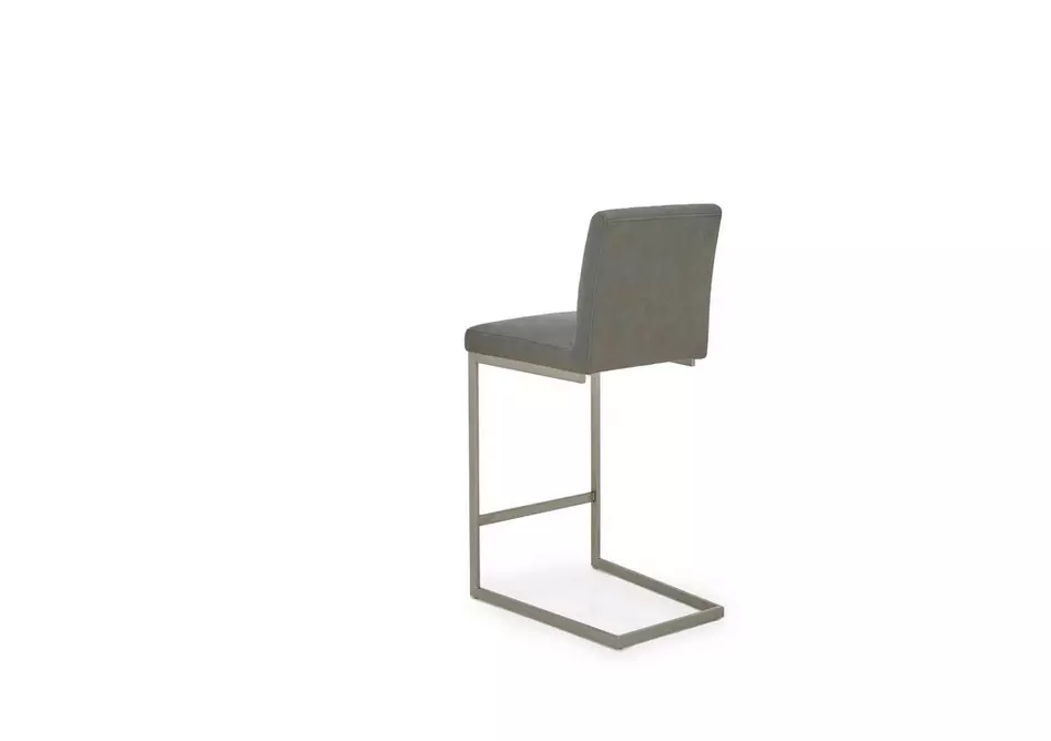 Grigio Set of 4 Fixed Bar Stools