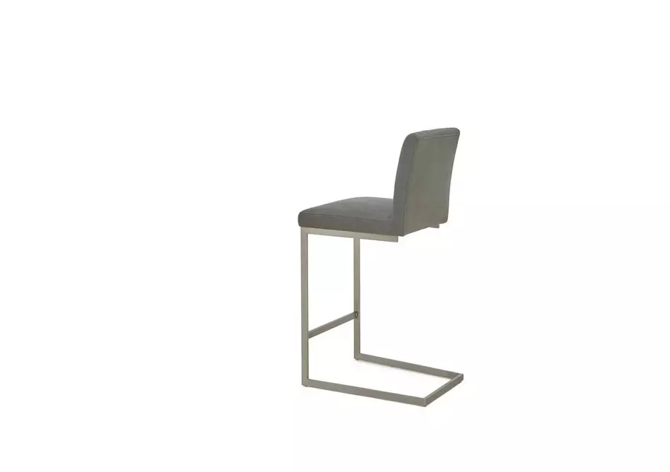 Grigio Set of 4 Fixed Bar Stools