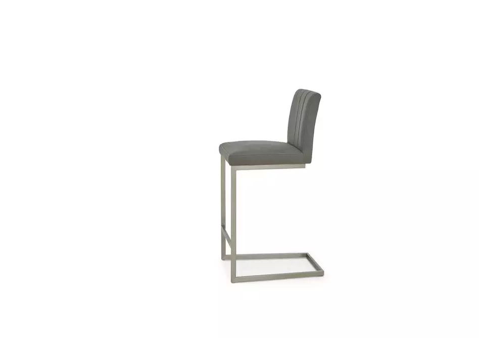 Grigio Set of 4 Fixed Bar Stools