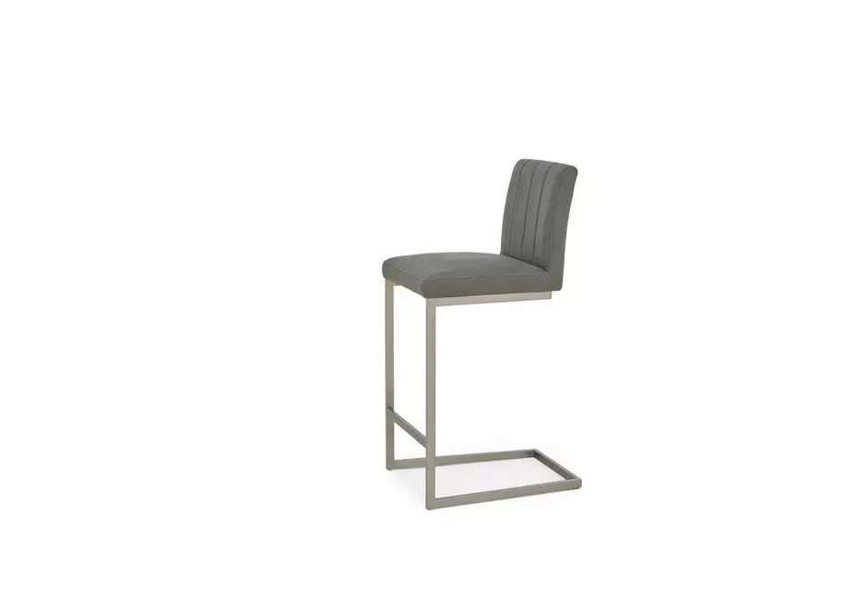 Grigio Set of 4 Fixed Bar Stools