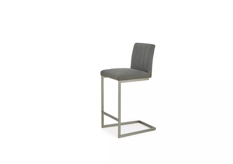 Grigio Set of 4 Fixed Bar Stools