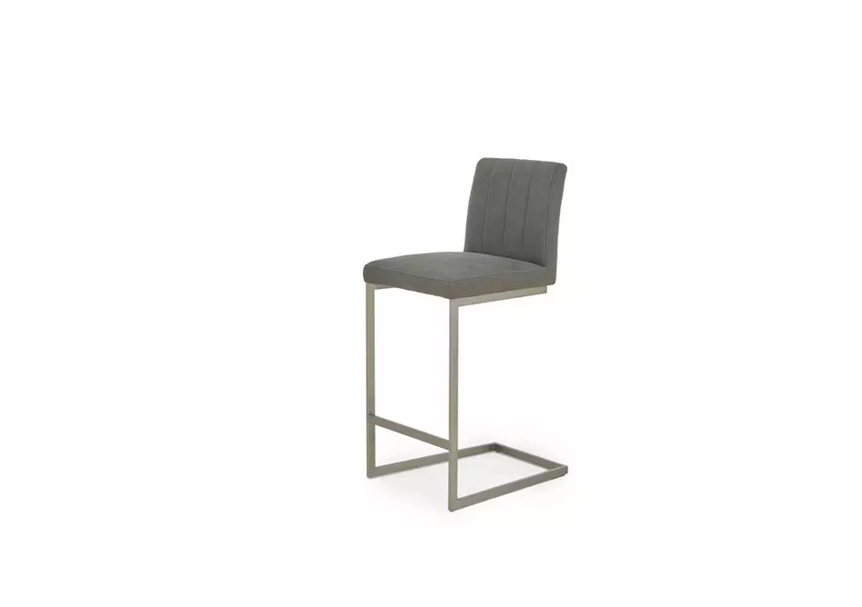 Grigio Set of 4 Fixed Bar Stools