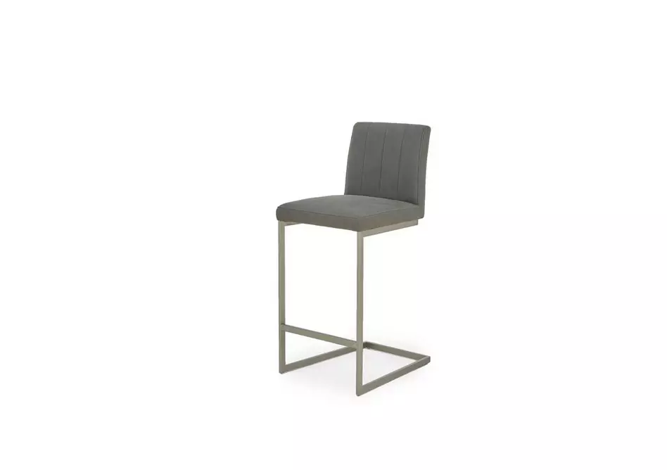 Grigio Set of 4 Fixed Bar Stools