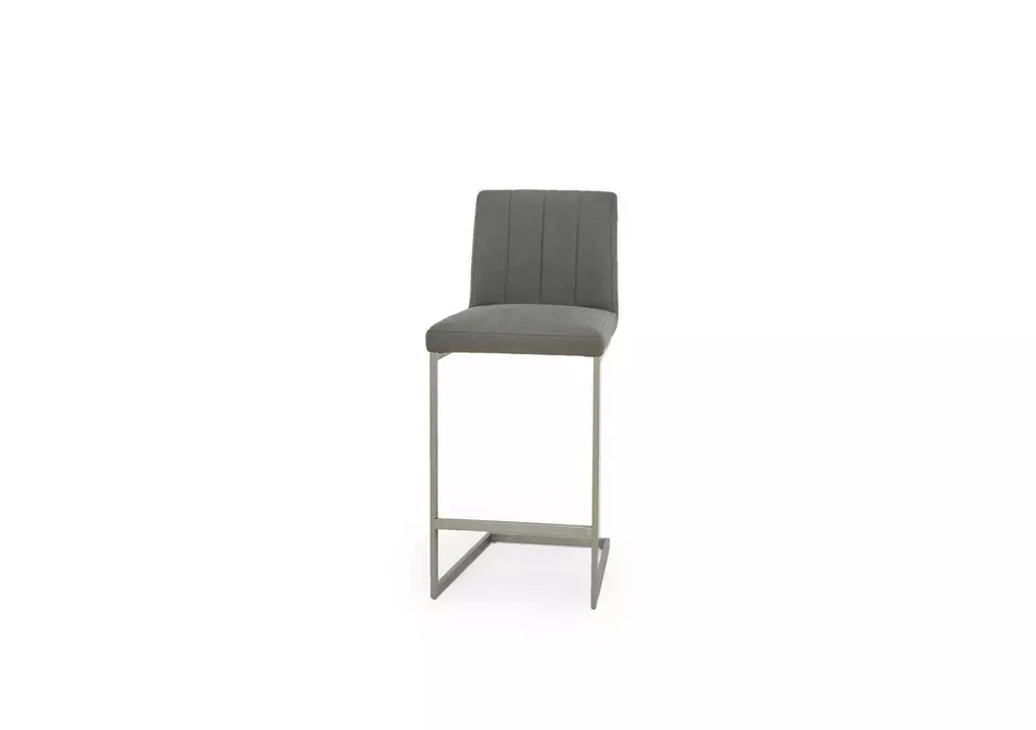 Grigio Set of 4 Fixed Bar Stools