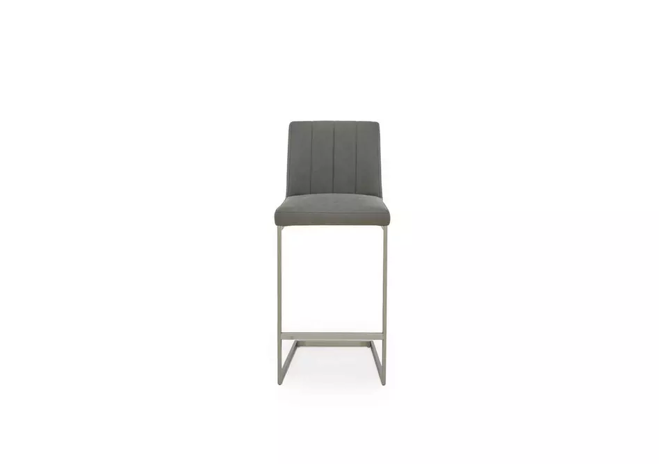 Grigio Set of 4 Fixed Bar Stools