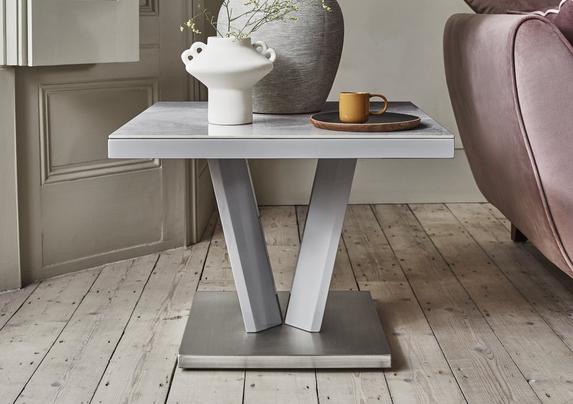 Grigio Side Table Furniture Village