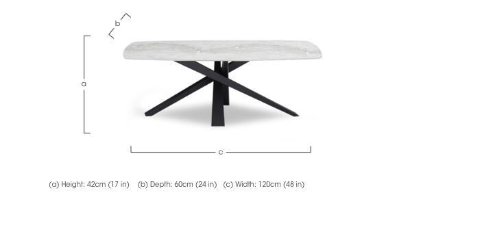 Germain Coffee Table in  on Furniture Village