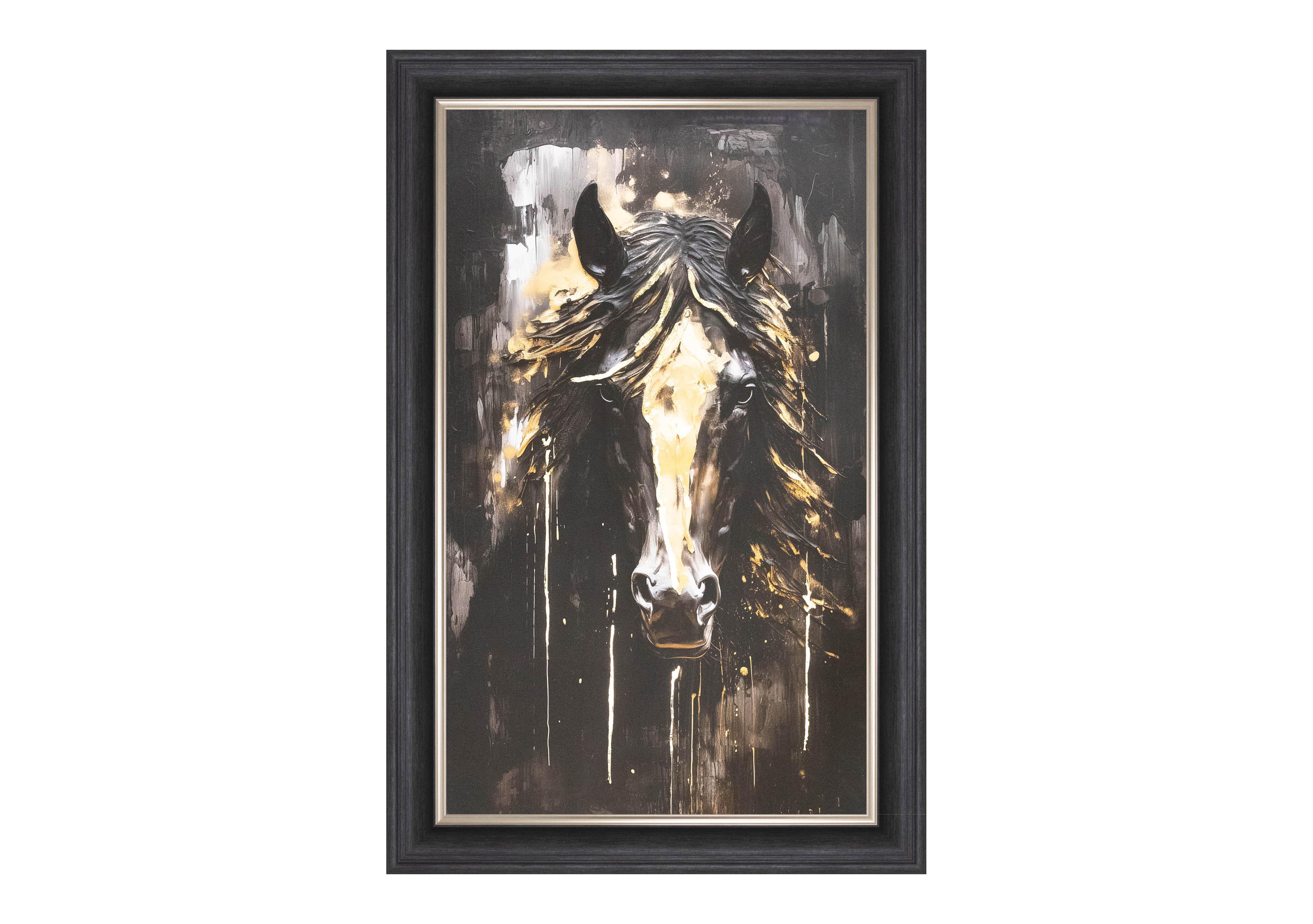 Harley Horse Large Framed Picture in  on Furniture Village