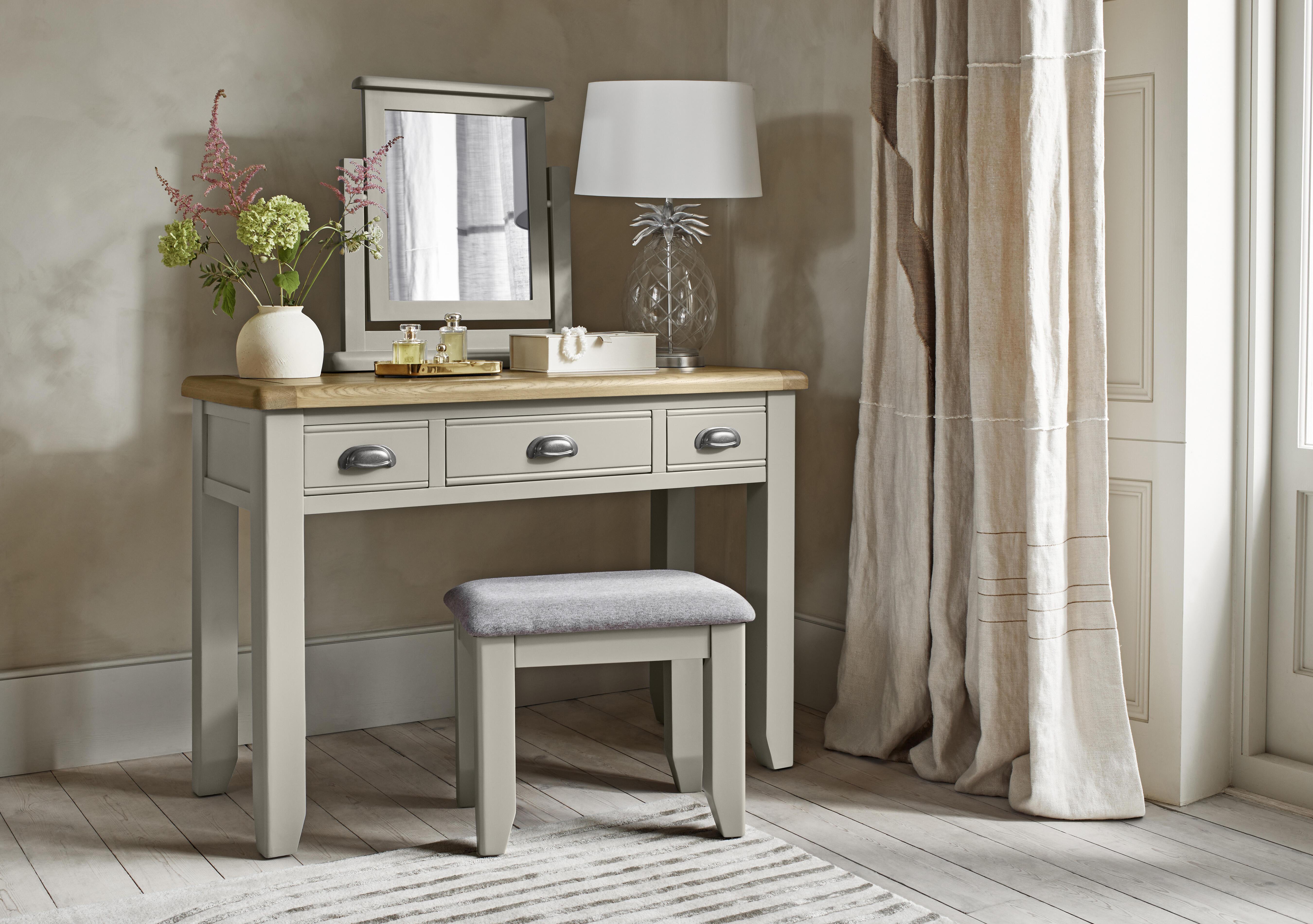 Hartley Dressing Table with Drawers in  on Furniture Village