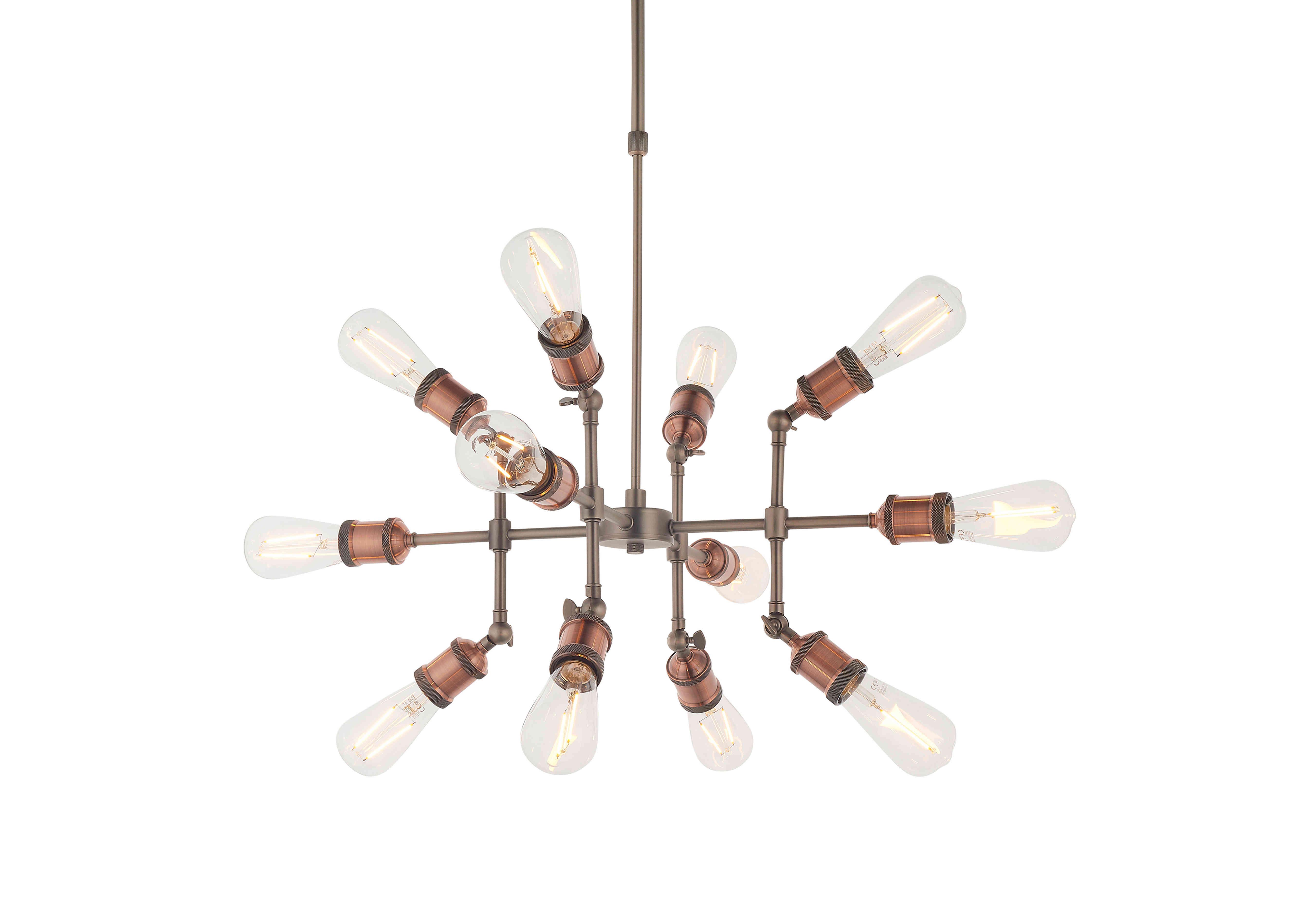 Hendrix 12 Light Pendant in  on Furniture Village