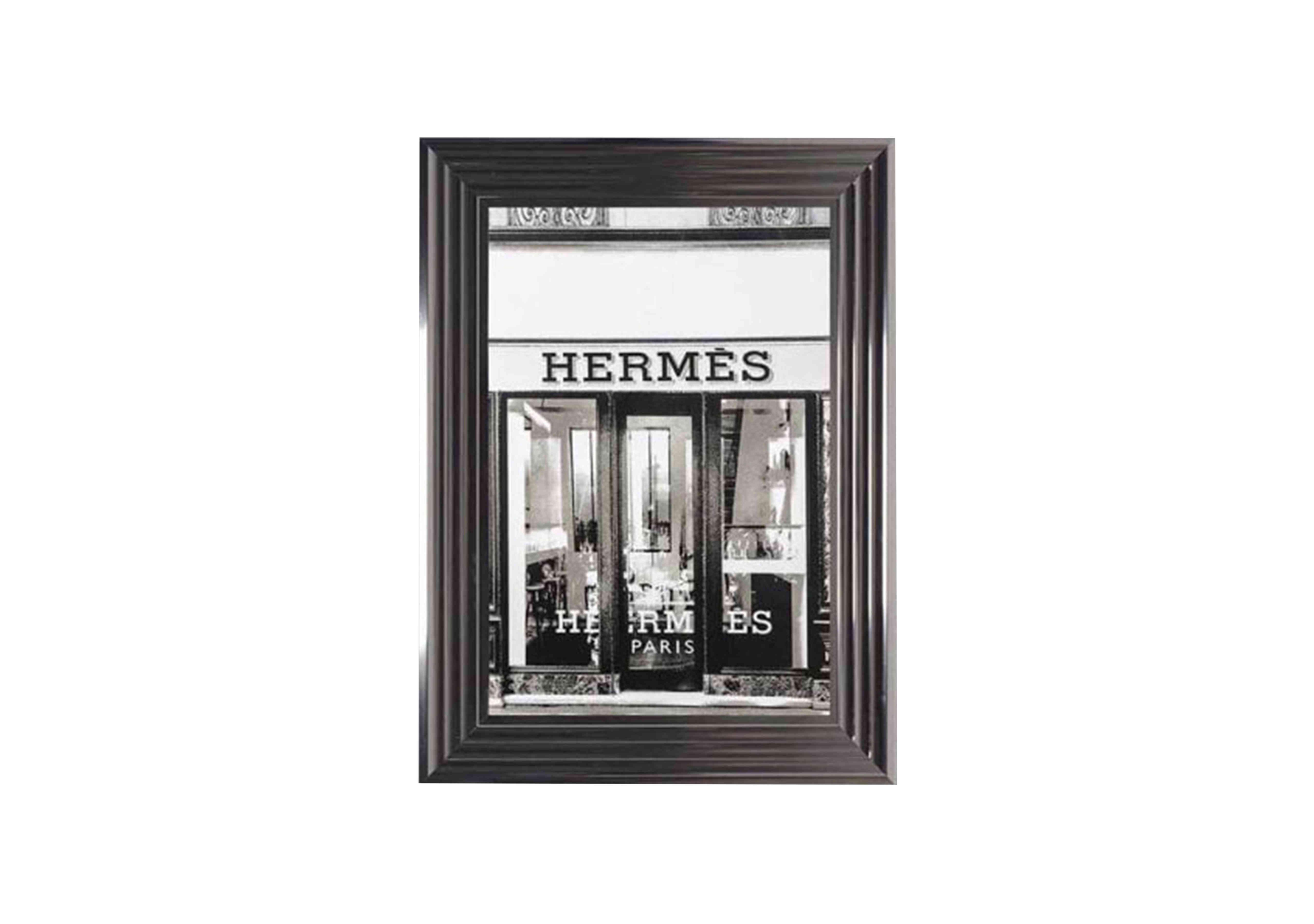 Hermes Shop Front Framed Art in  on Furniture Village