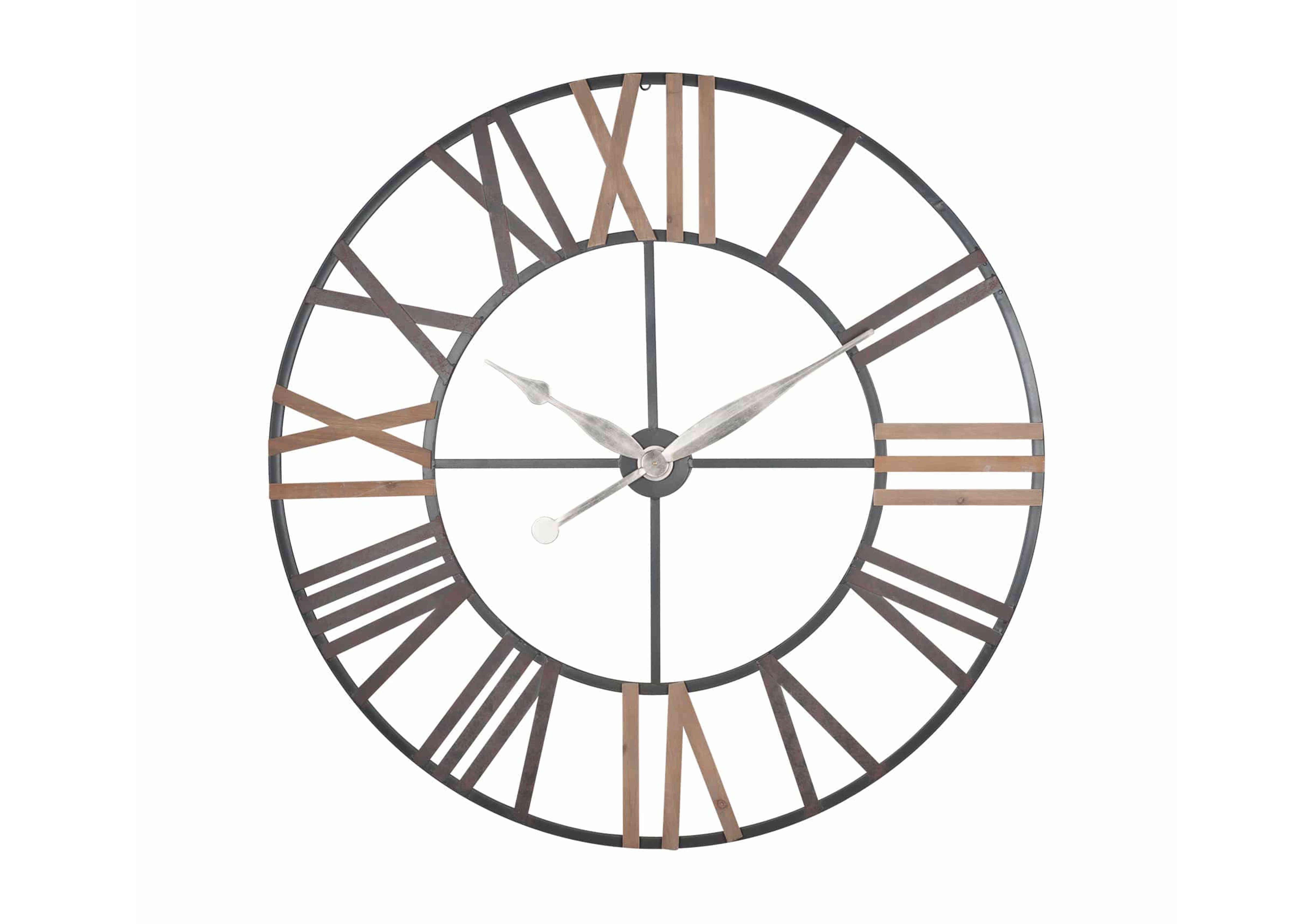 Hickory Wall Clock in  on Furniture Village