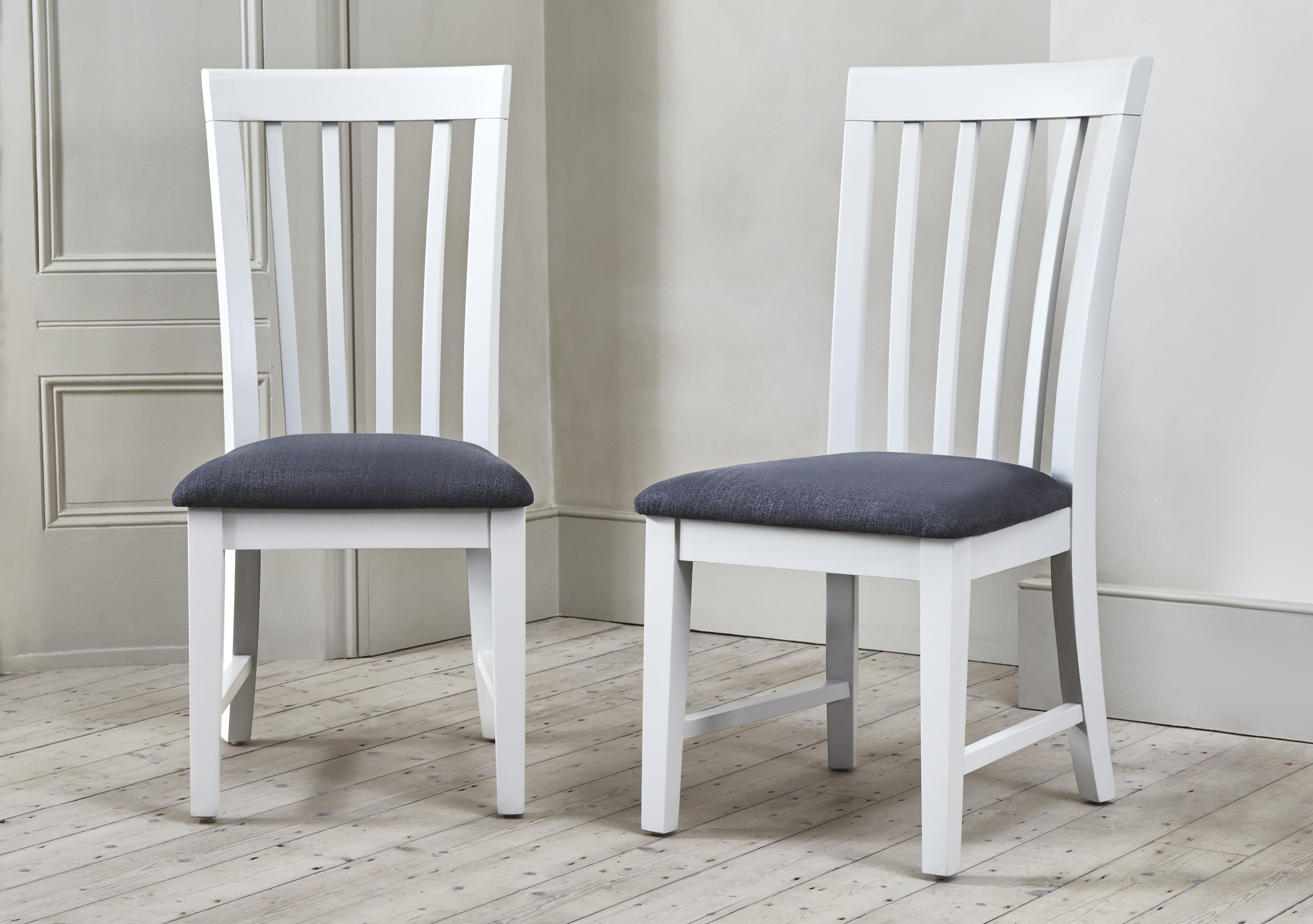 Hamilton Pair of Wooden Dining Chairs in  on Furniture Village