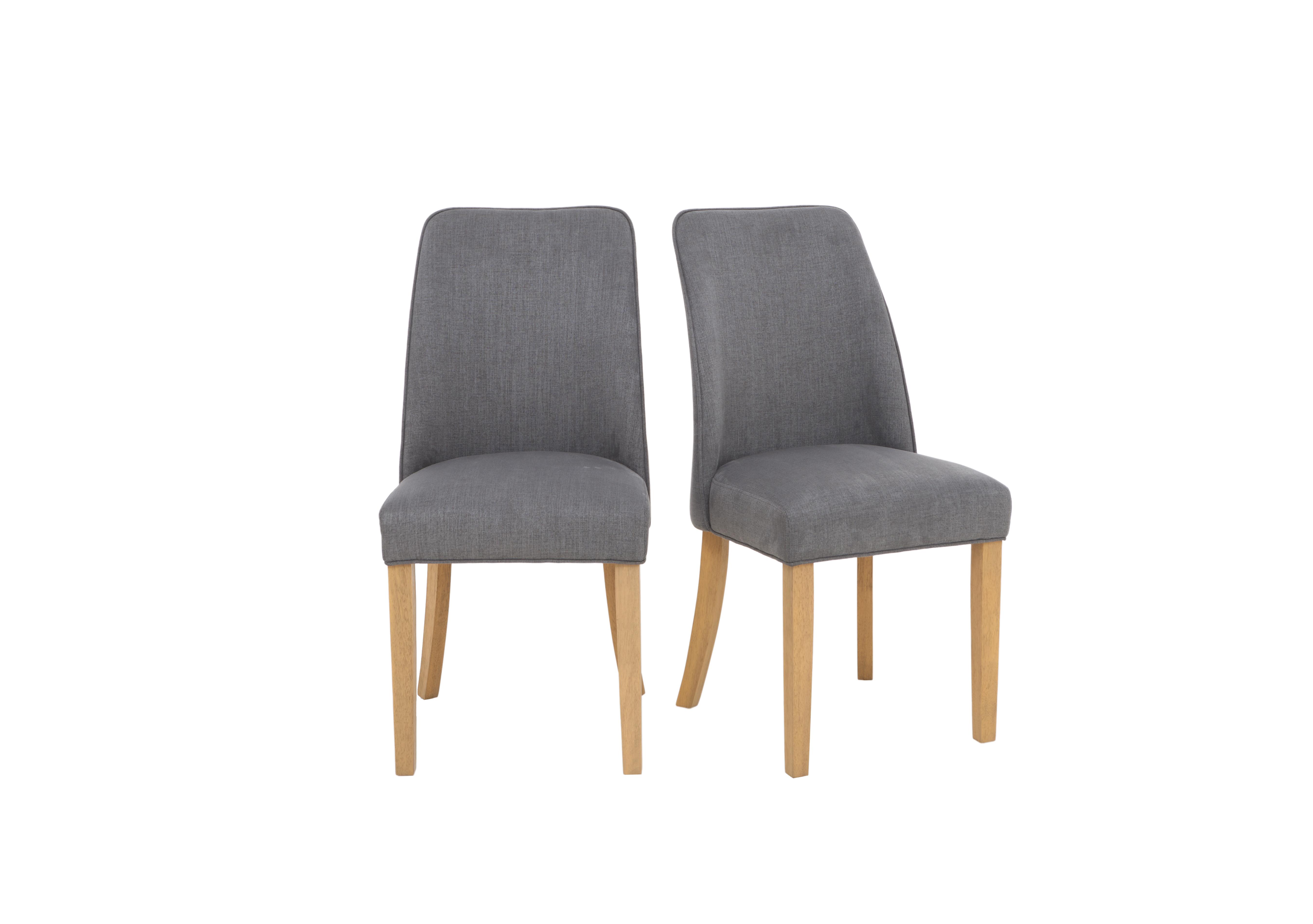 Hamilton Pair of Fabric Dining Chairs in  on Furniture Village