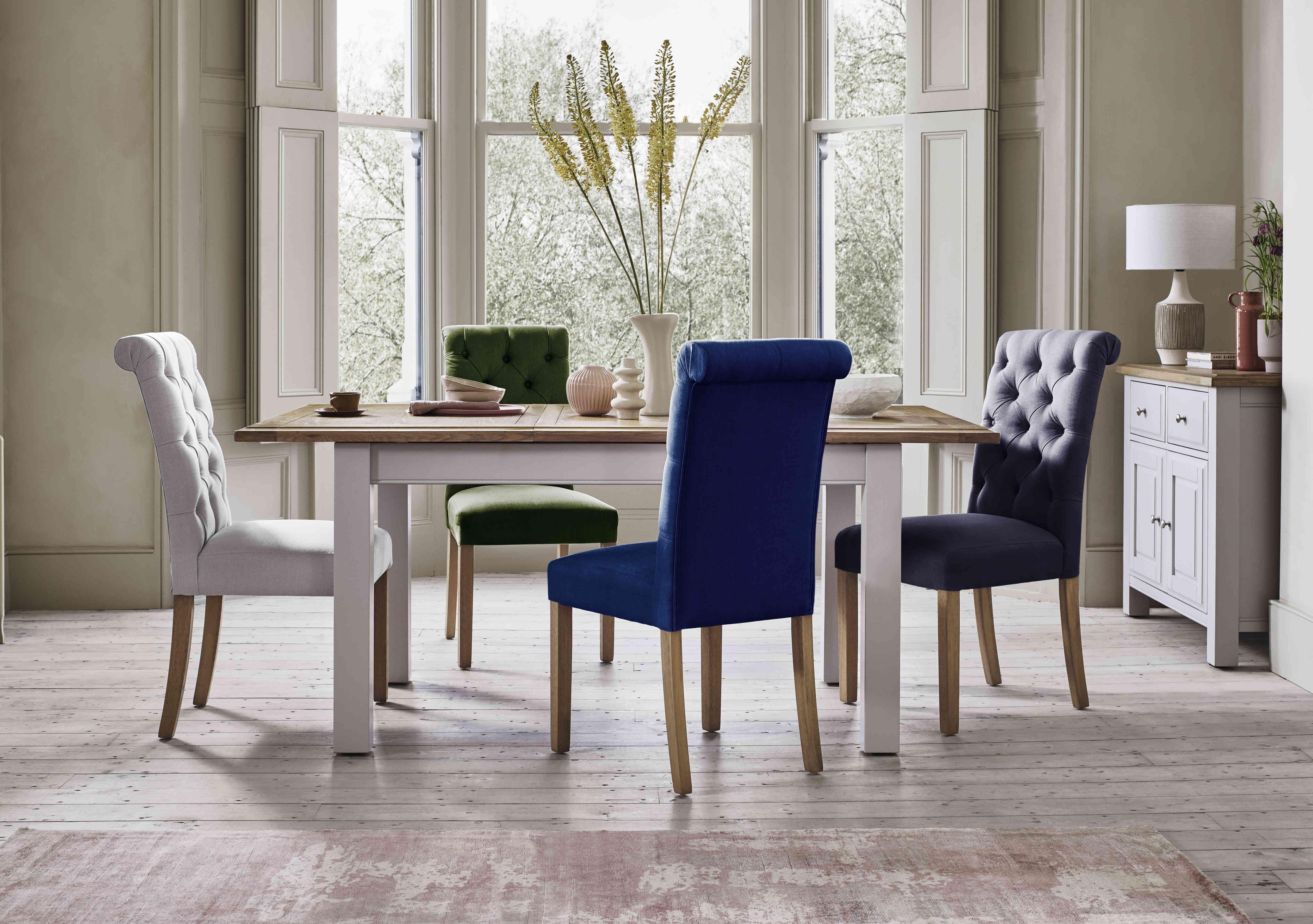 Hamilton Rectangular Extending Dining Table in  on Furniture Village