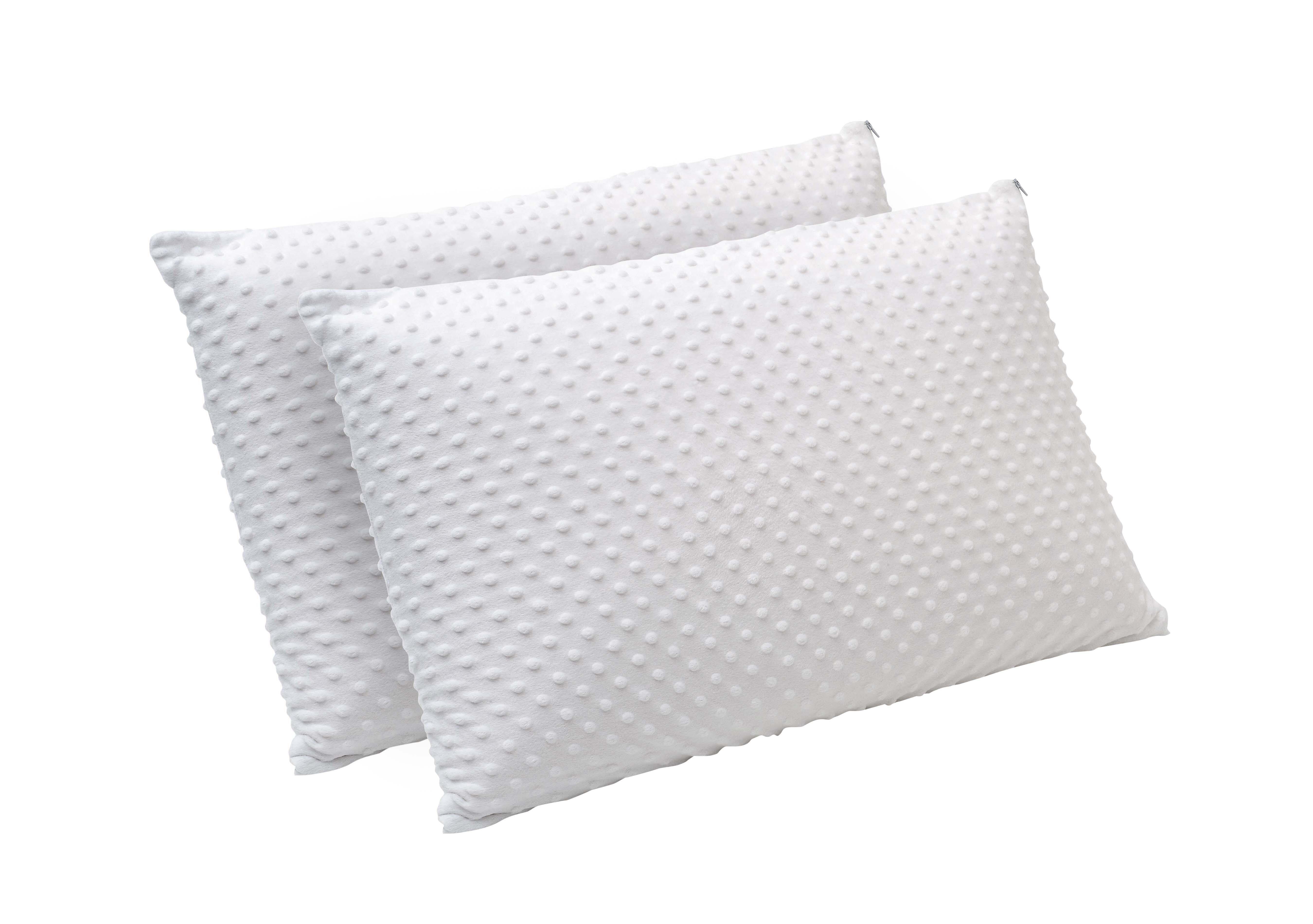 High Profile Latex Pair of Pillows in  on Furniture Village