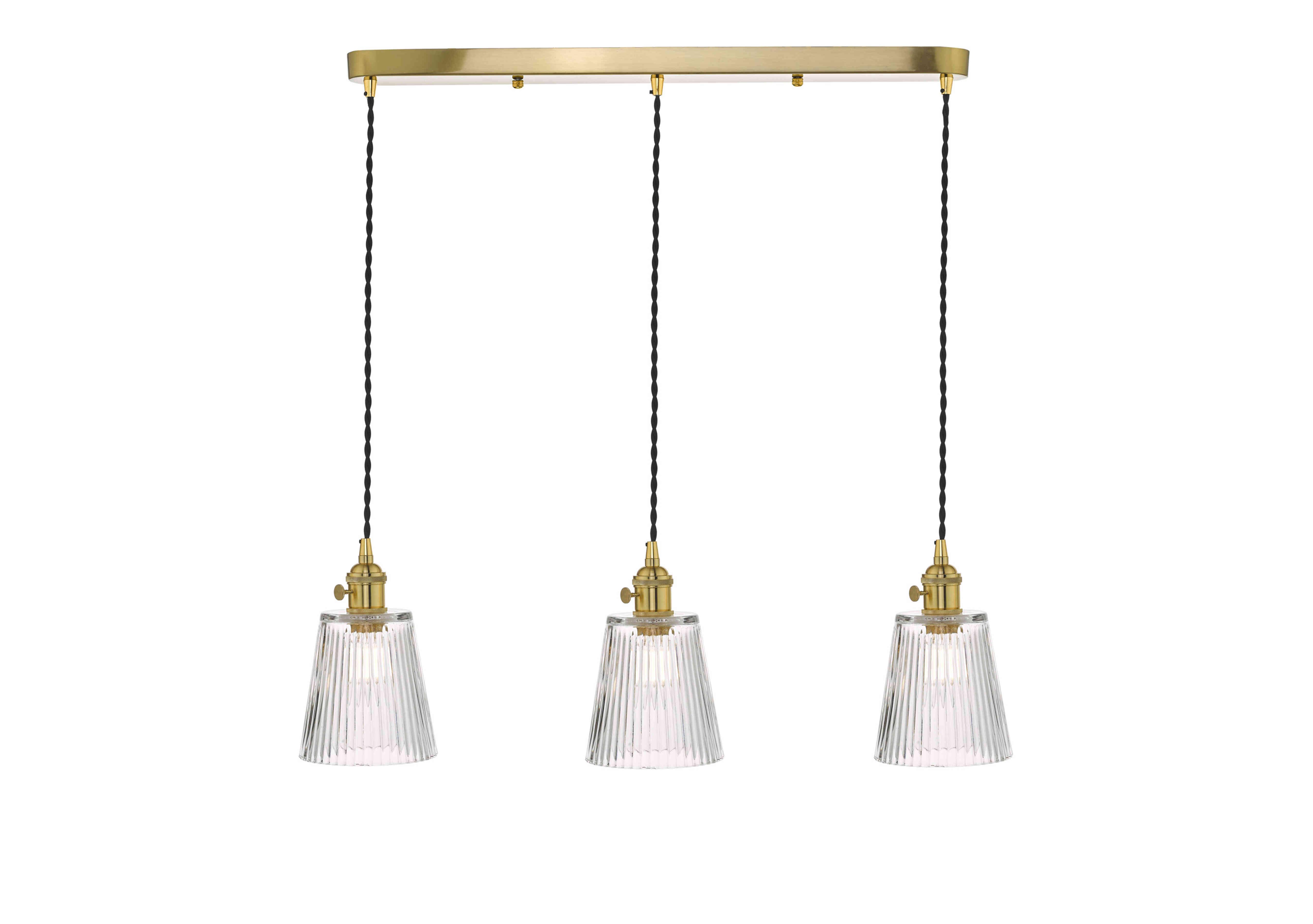 Harland 3 Light Pendant in  on Furniture Village
