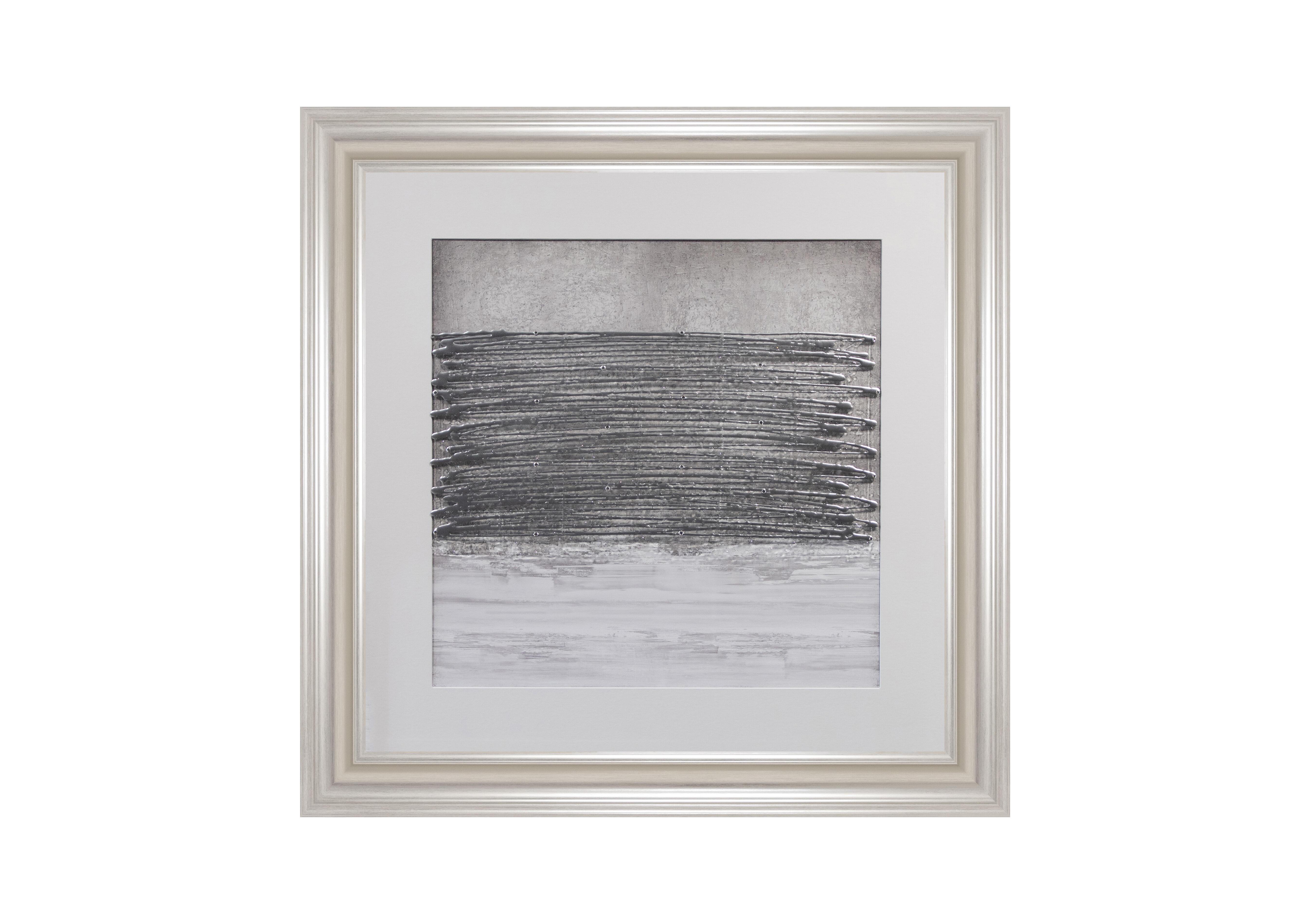 Silver Horizon Framed Art in  on Furniture Village