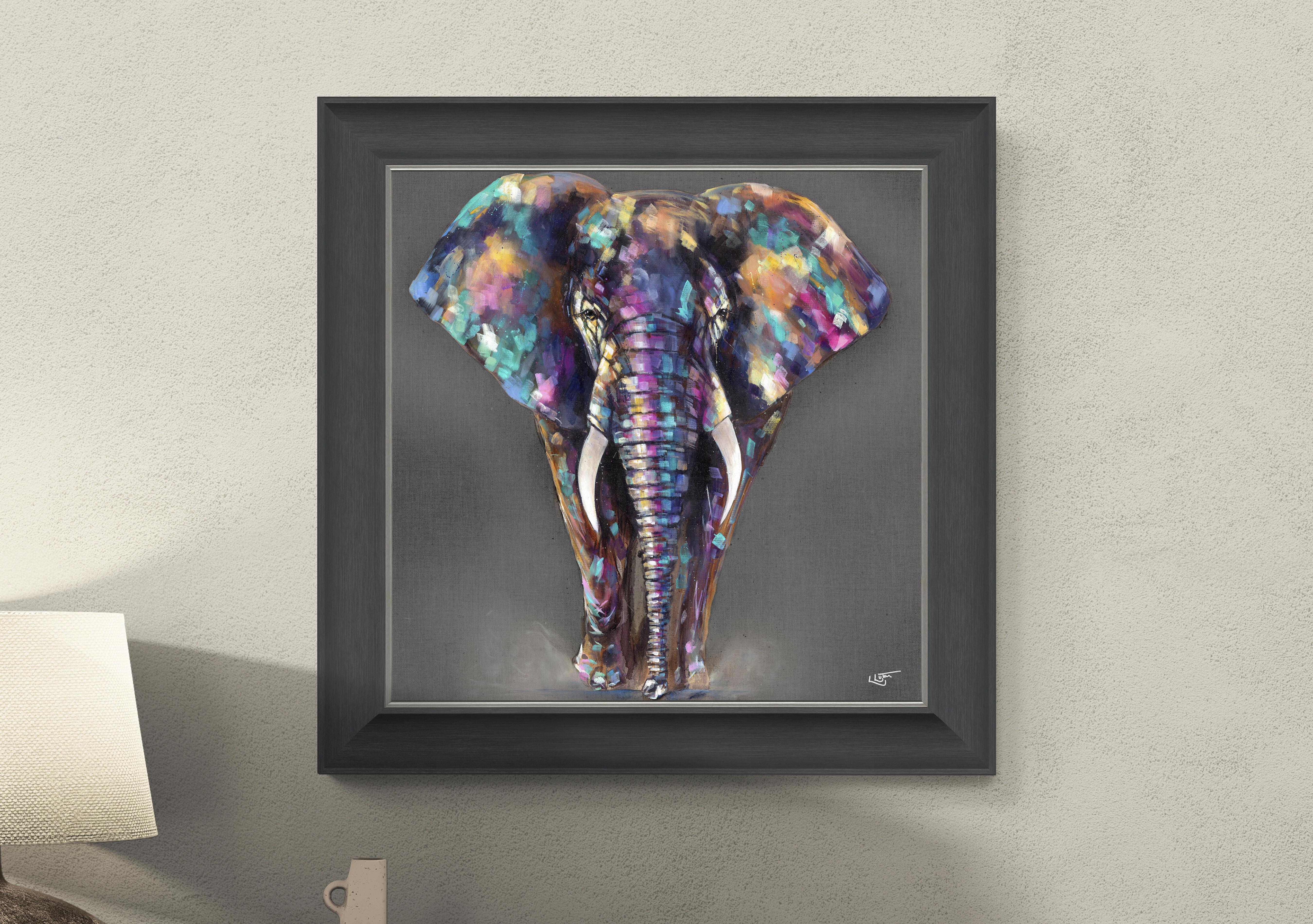 Hugo Small Framed Picture in  on Furniture Village
