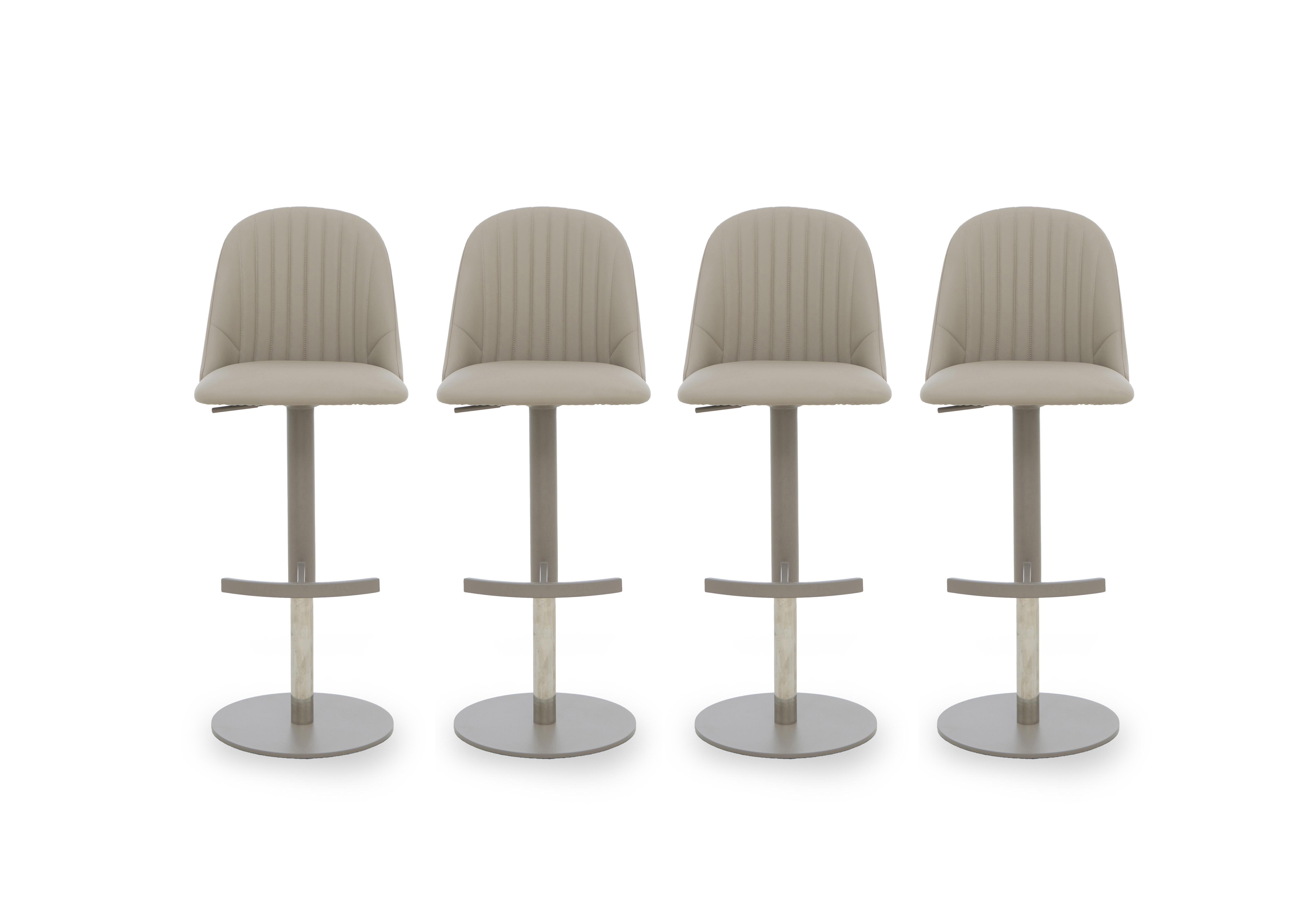 Ivy Set of 4 Swivel Bar Stools in  on Furniture Village