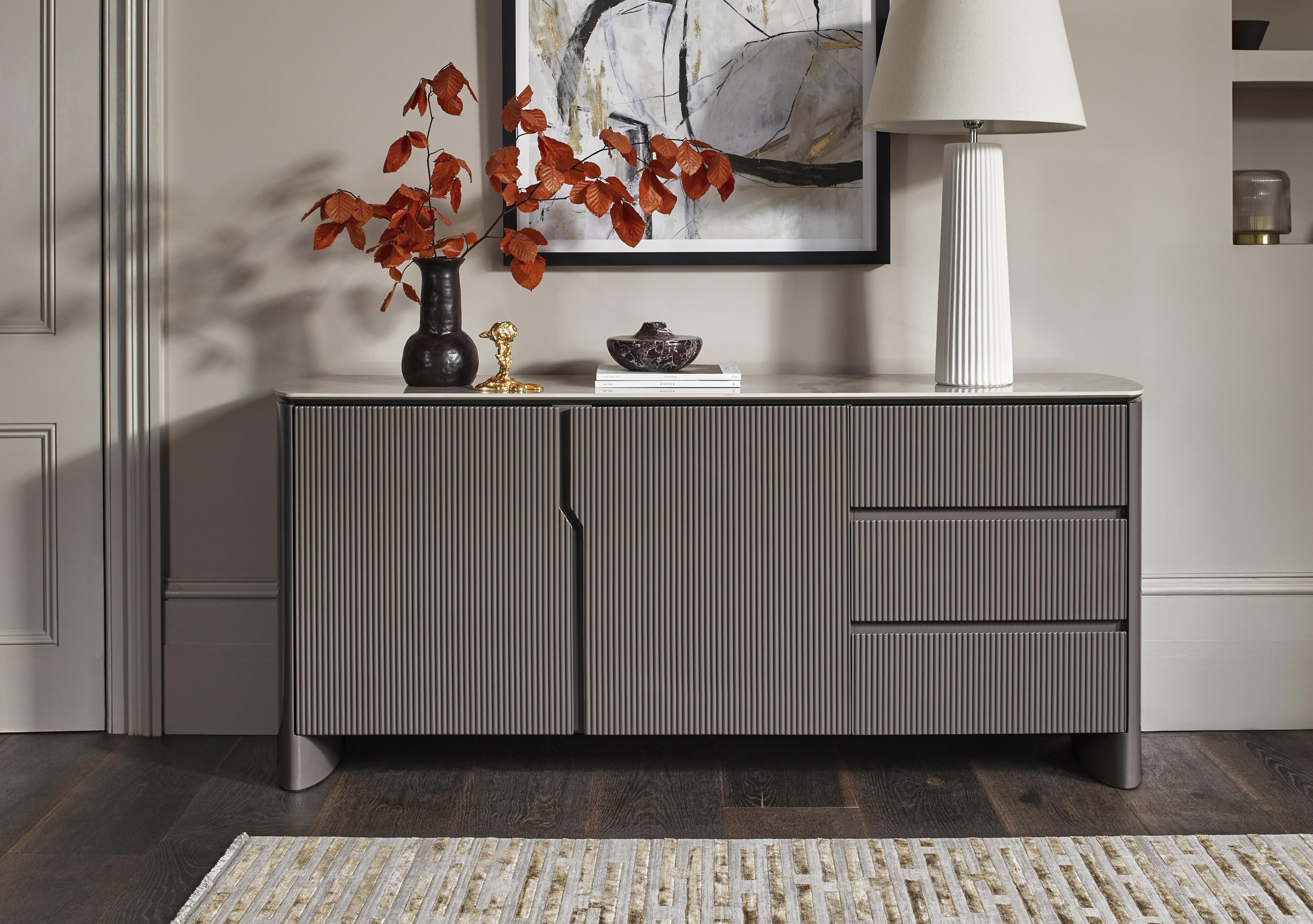 Ivy 2 Door 3 Drawer Large Sideboard in  on Furniture Village