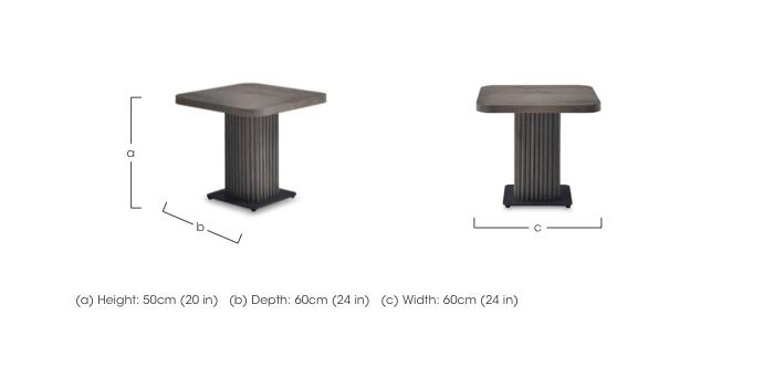 Jai Lamp Table in  on Furniture Village