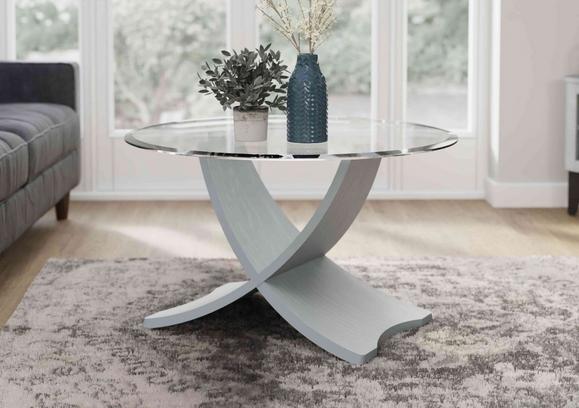 Furniture village glass coffee table hotsell