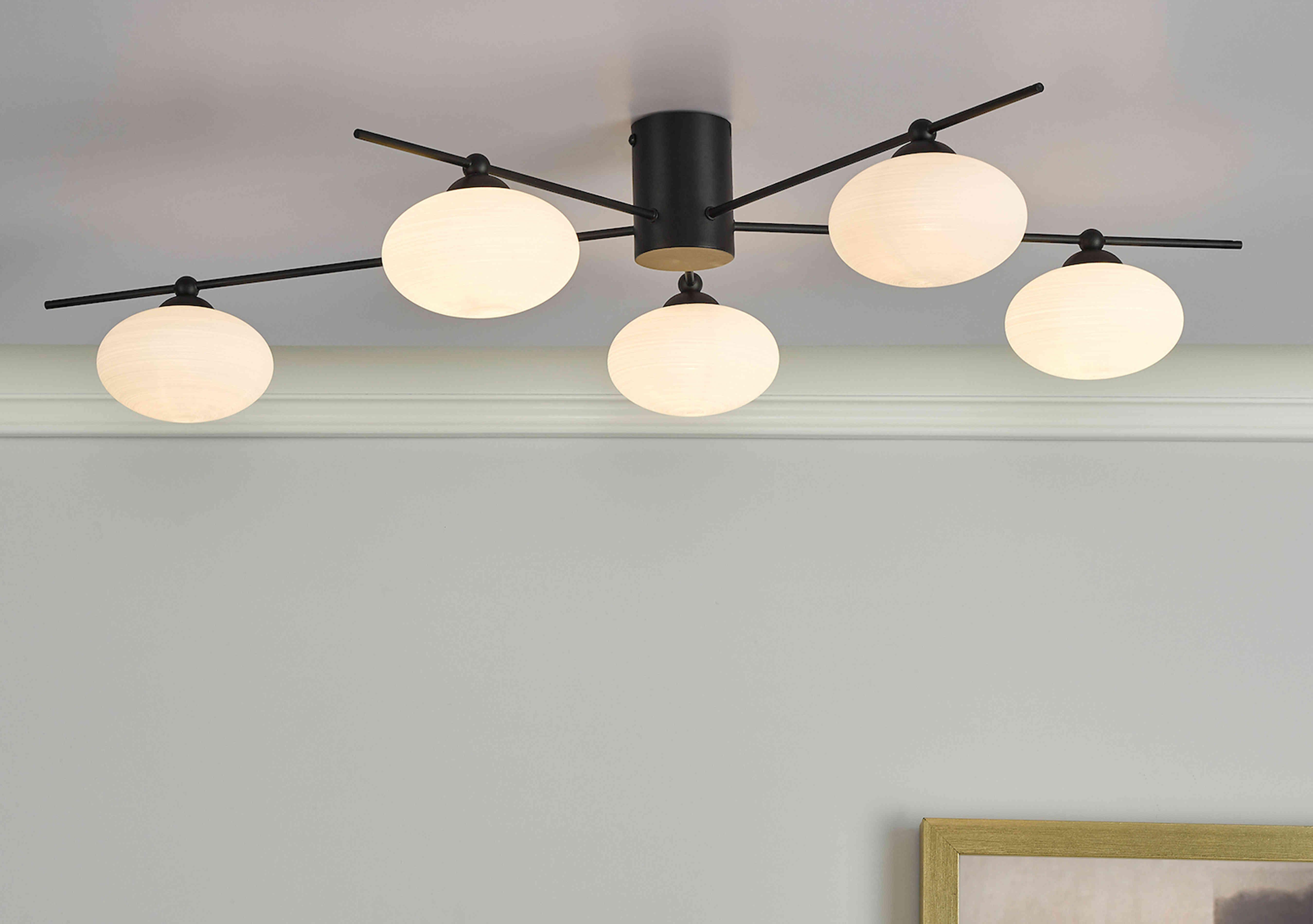 Jasper 6 Light Pendant in  on Furniture Village