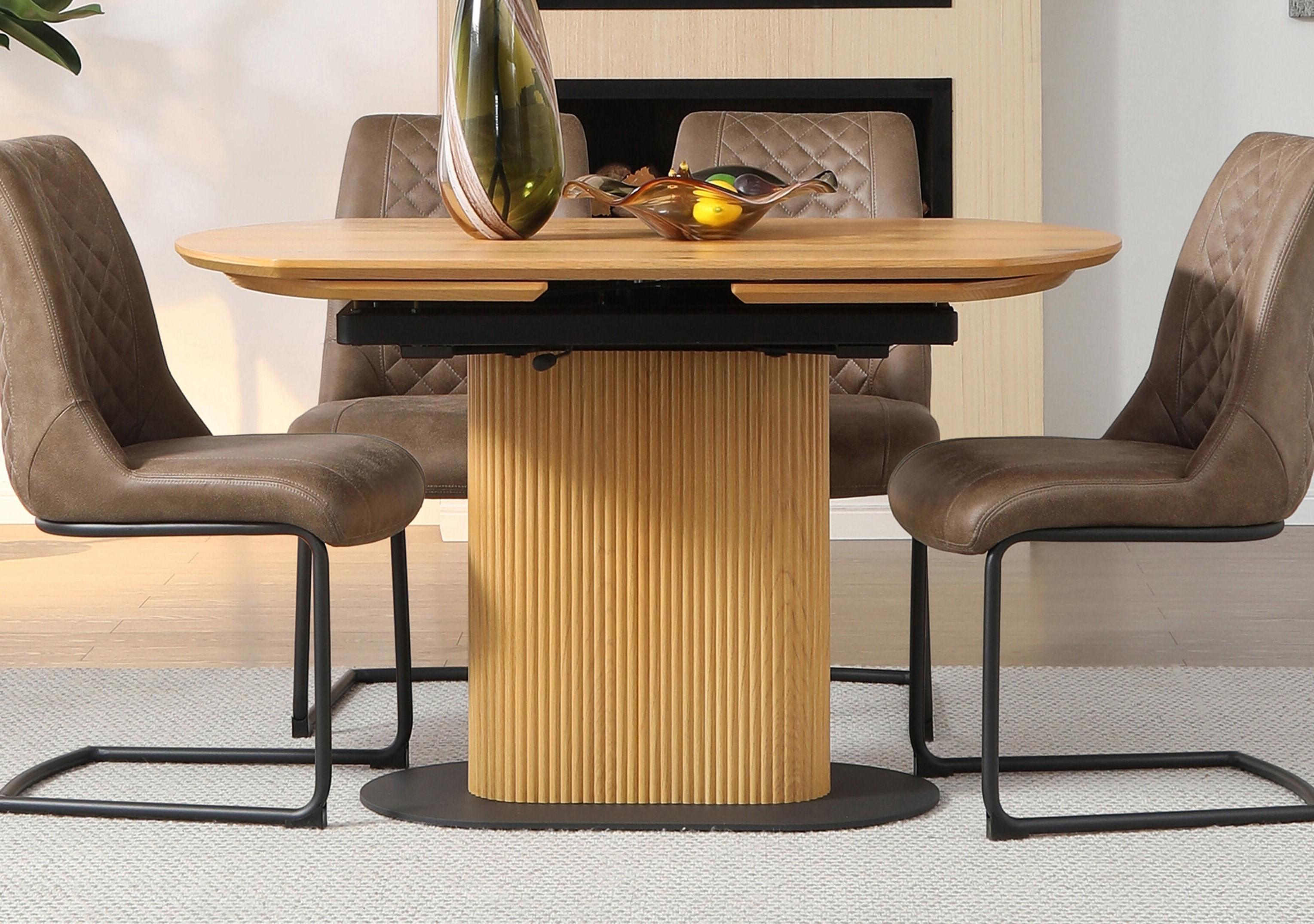 Jayden Swivel Extending Dining Table in  on Furniture Village