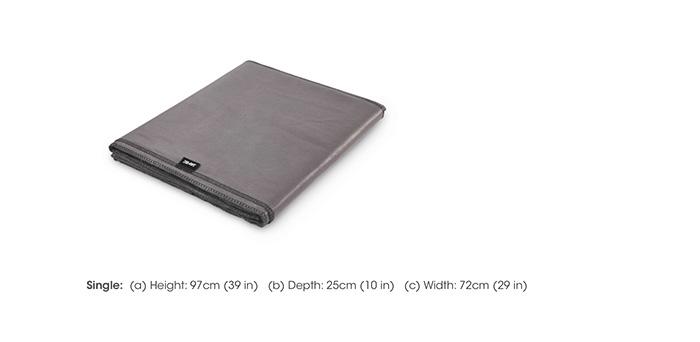 Storage Cover for Jay-Be Hideaway Folding Bed in  on Furniture Village